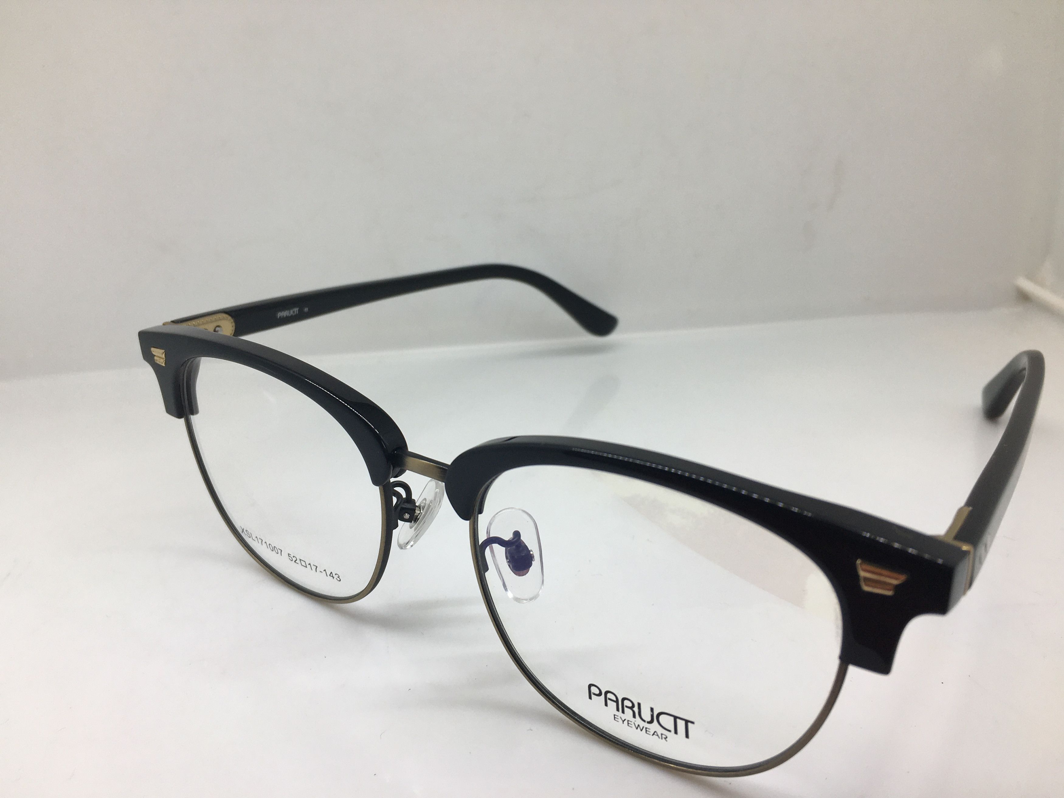 Other Paructt Black Copper Malcolm X Eyeglasses Frame Size ONE SIZE - 3 Thumbnail