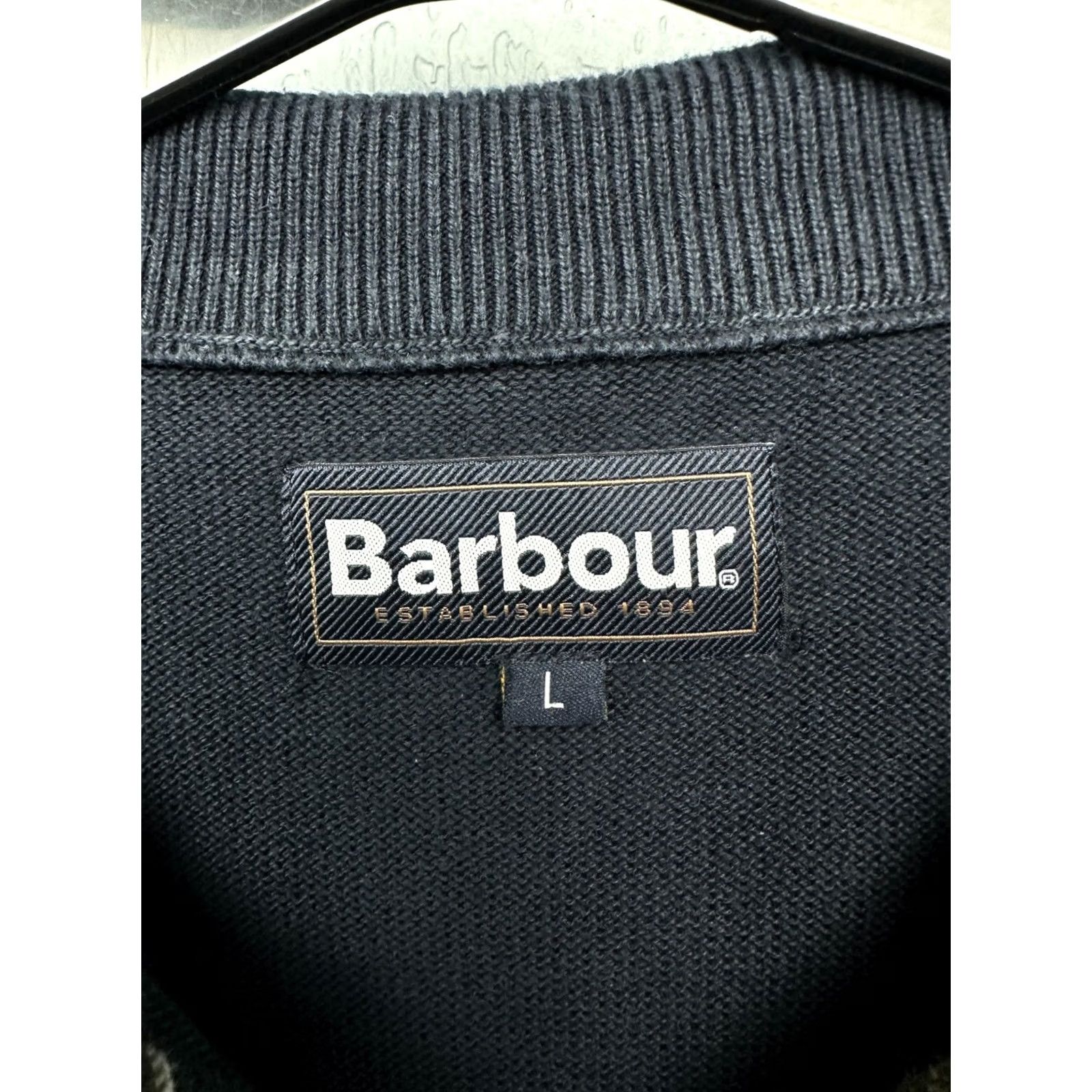 Barbour VINTAGE Barbour Mens Sweater 1/4 Zip Size L Blue Pullover 1/4 Zip Barbour Mens Sweater L Mens Clothing Blue 70s Size US L / EU 52-54 / 3 - 4 Thumbnail