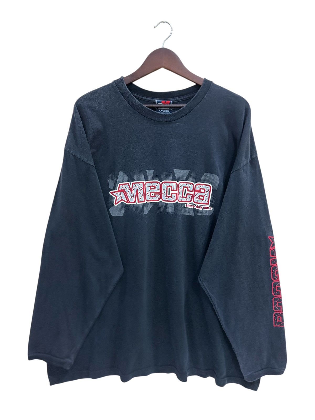 Mecca Y2K Mecca HipHop Oversized Raptees Long Sleeve Tshirt Size US XXL / EU 58 / 5 - 1 Thumbnail