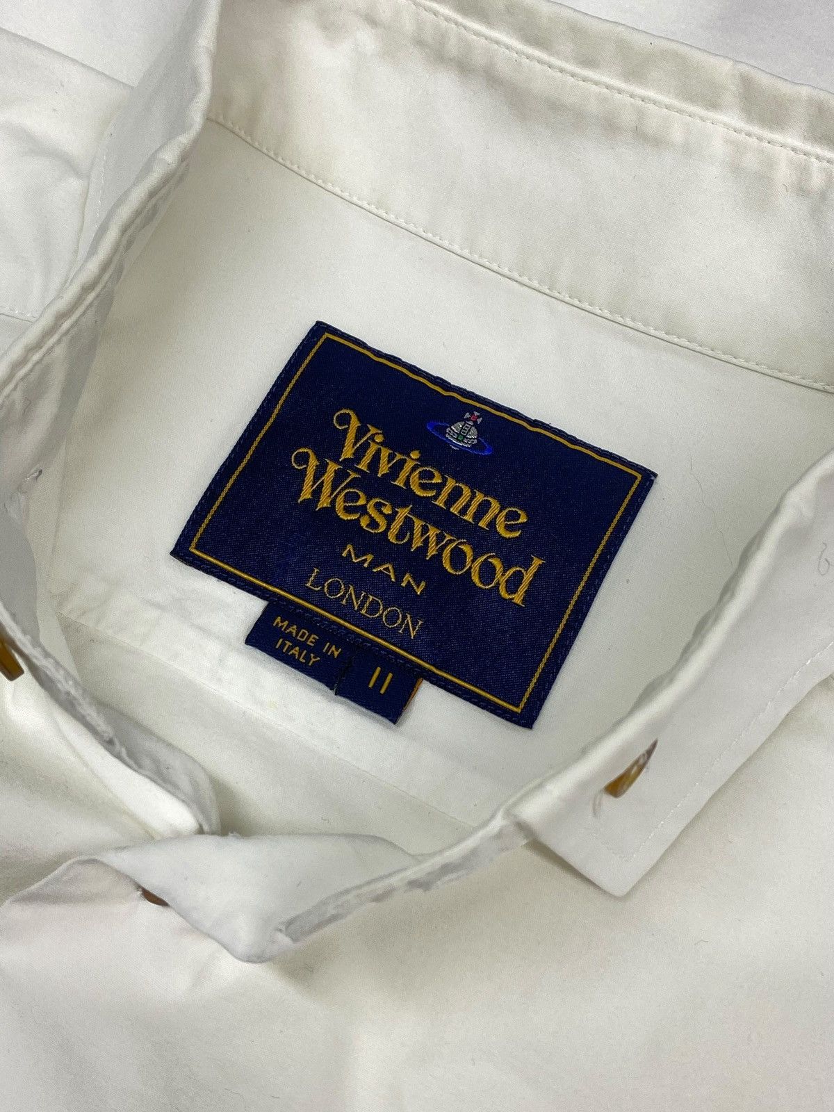 Vivienne Westwood 🔥 VIVIENNE WESTWOOD ORB BUTTON-UP MOD CLASSIC BRIT Size US S / EU 44-46 / 1 - 13 Thumbnail