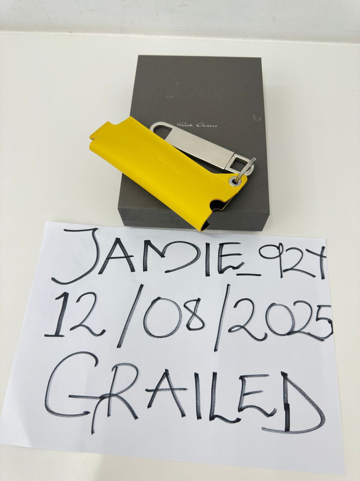 Rick Owens RICK OWENS LIGHTER CASE KEYCHAIN Size ONE SIZE - 5 Thumbnail