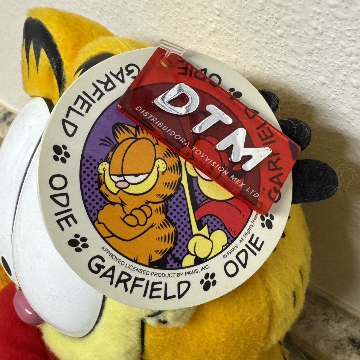 Vintage Vintage Garfield Te Quiero” 12" Spanish Valentines Day Plush Size ONE SIZE - 4 Thumbnail