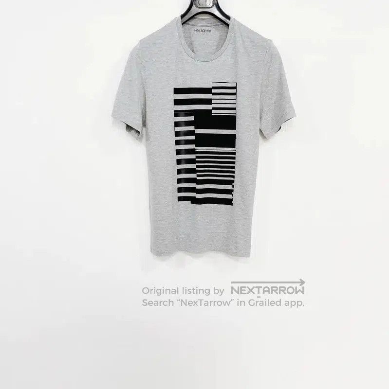 Neil Barrett NeIL BarreTT Gray Cotton Short Sleeve T-Shirt . Size US M / EU 48-50 / 2 - 1 Thumbnail