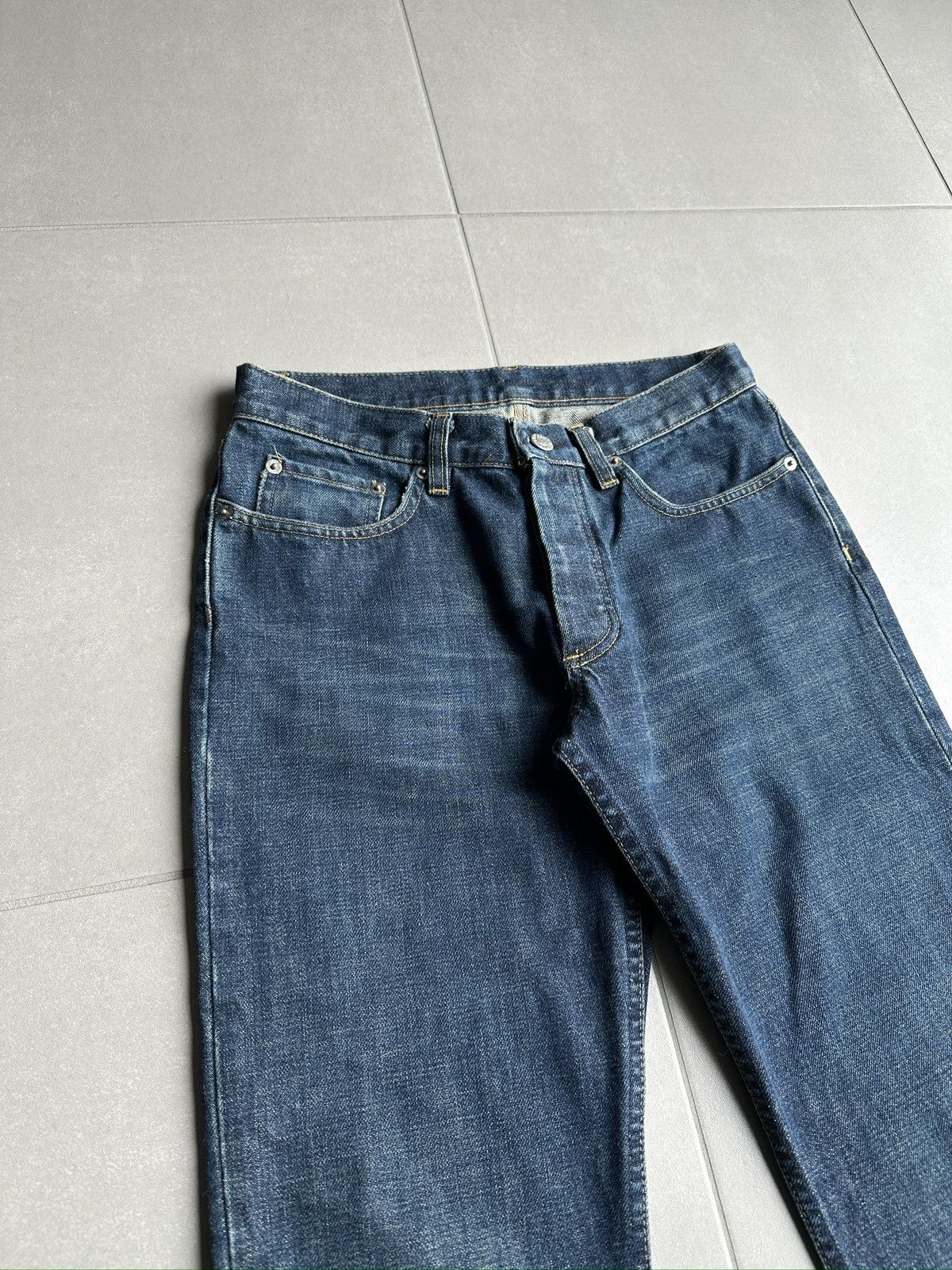 Helmut Lang 2000’s Helmut Lang indigo Italian cut jeans Size US 28 / EU 44 - 4 Thumbnail