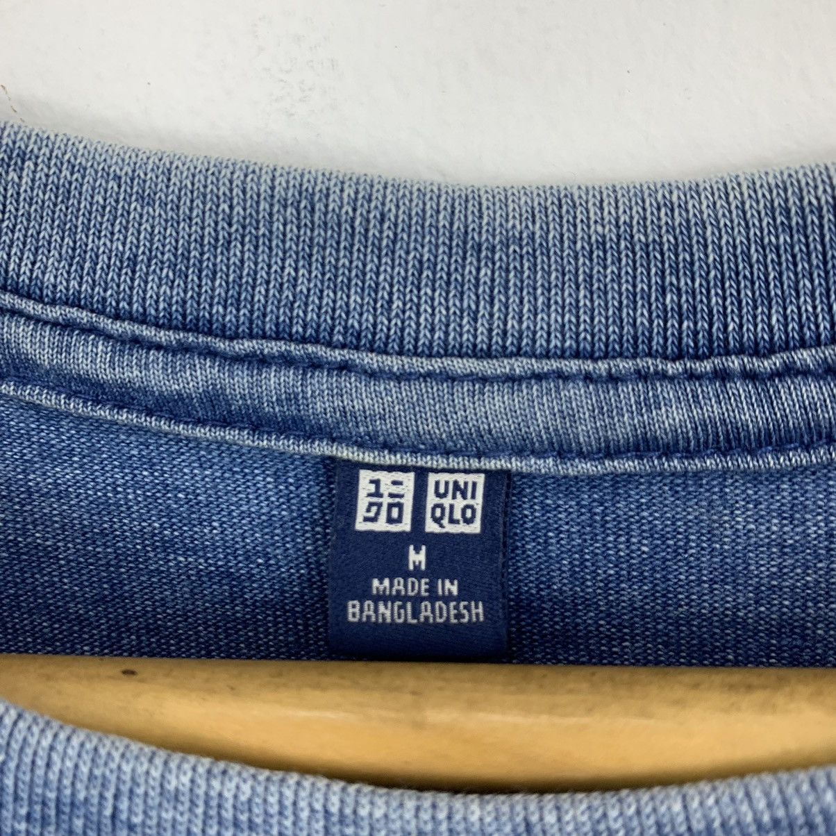 Japanese Brand × Uniqlo × Vintage Vintage Uniqlo Oversized Single Pocket T-Shirt Size US M / EU 48-50 / 2 - 5 Thumbnail
