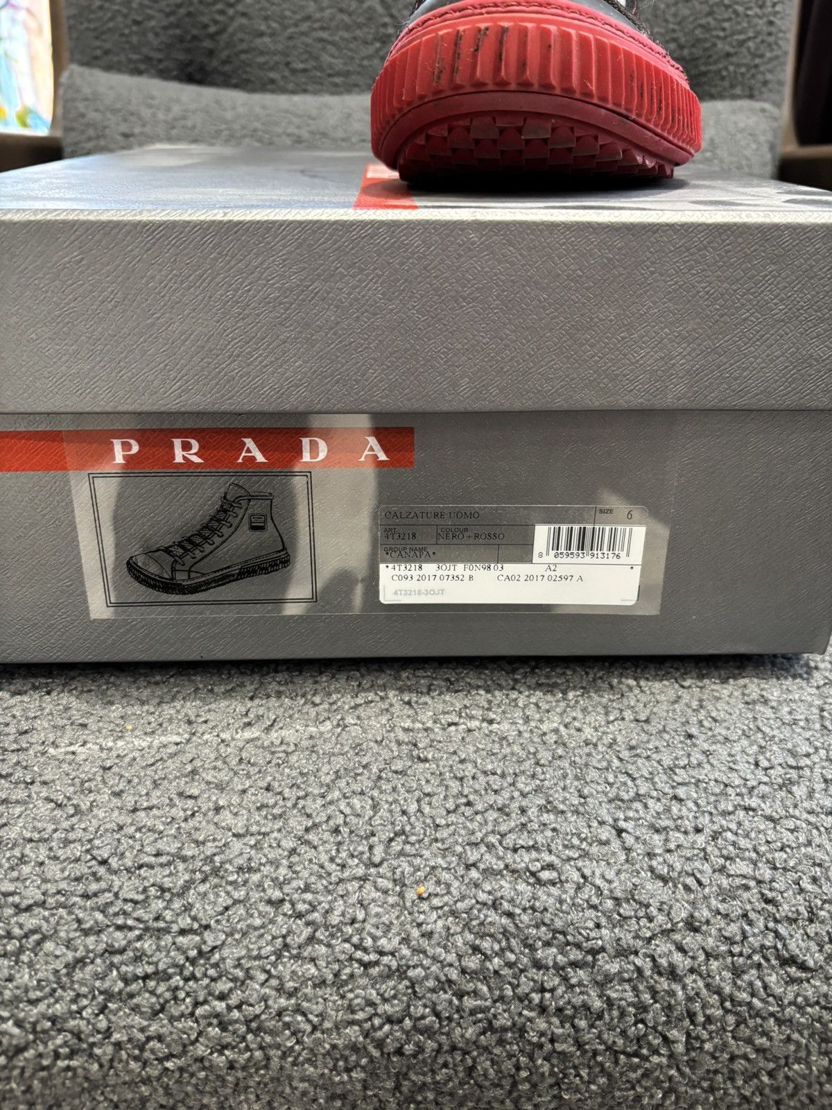 Prada Prada Calzature Uomo Sneakers Size US 6 / EU 39 - 6 Thumbnail