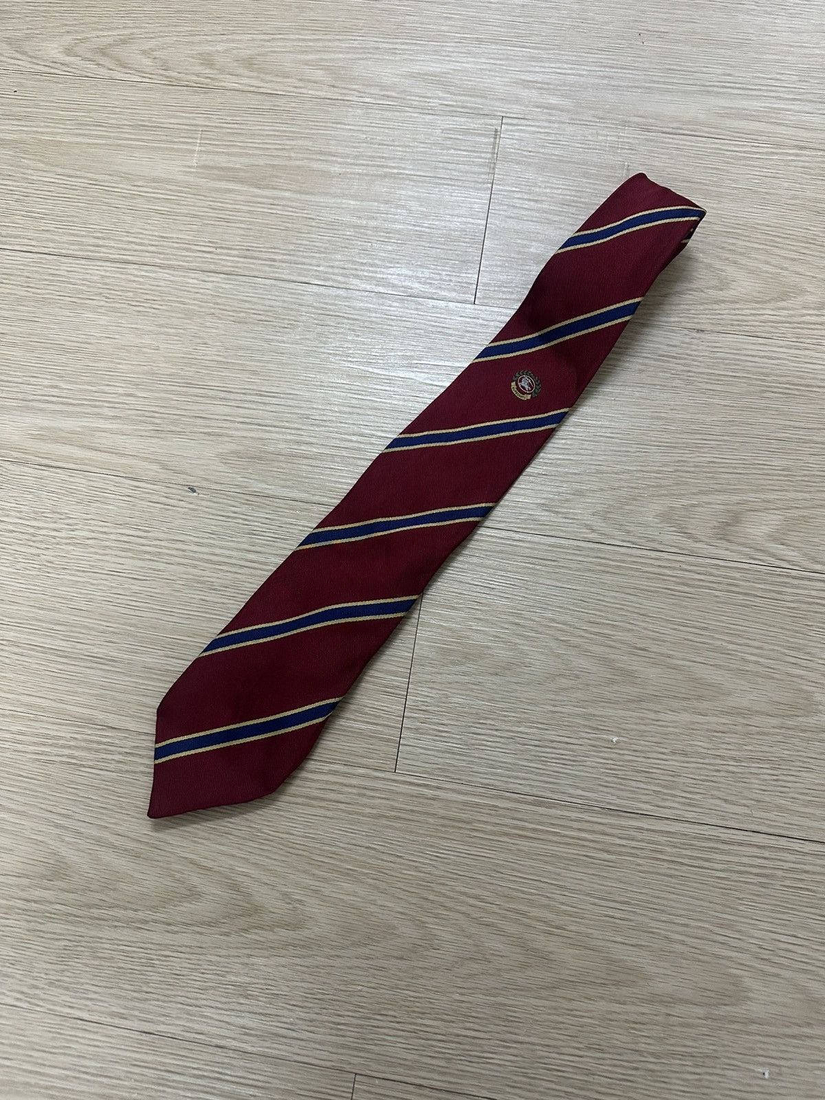 Burberry Beautiful Burberry Made In England Pure Silk Neck Tie Size ONE SIZE - 2 Thumbnail