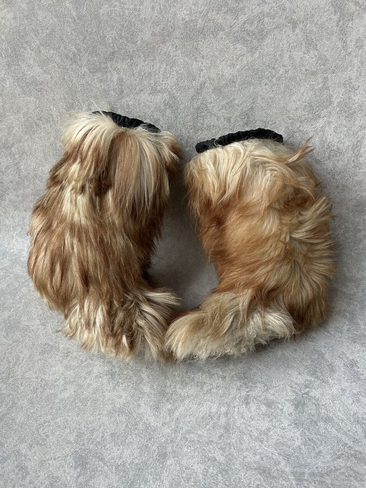 Saba Vintage Y2K Goat Fur Yeti Winter Boots Rick Owens Style Size US 7 / IT 37 - 7 Thumbnail