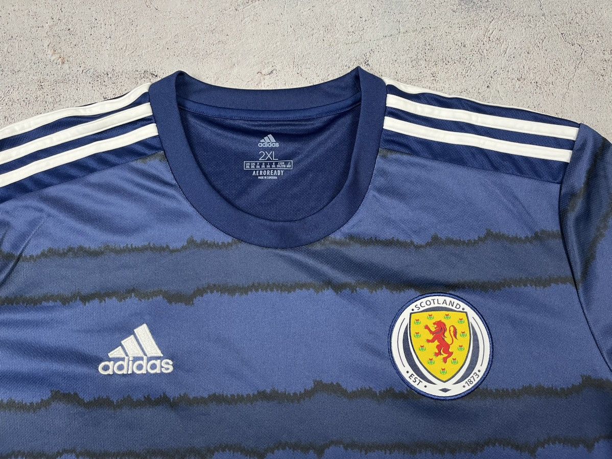 Adidas SCOTLAND NATIONALS 2021 ADIDAS FOOTBALL HOME JERSEY,SIZE XXL Size US XXL / EU 58 / 5 - 3 Thumbnail