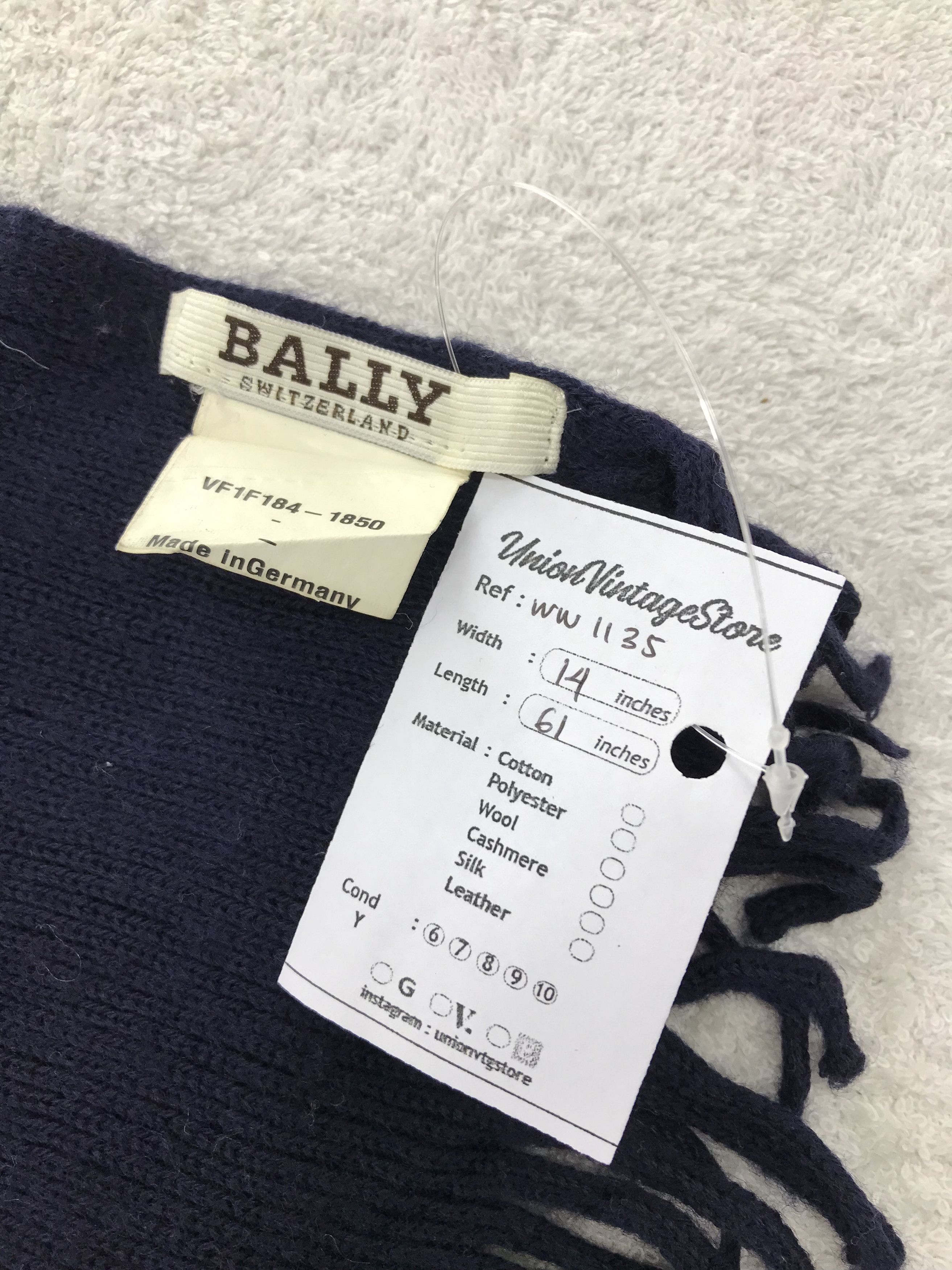 Bally Bally Scarf / Muffler / Neckwear - WW1135 Size ONE SIZE - 7 Thumbnail