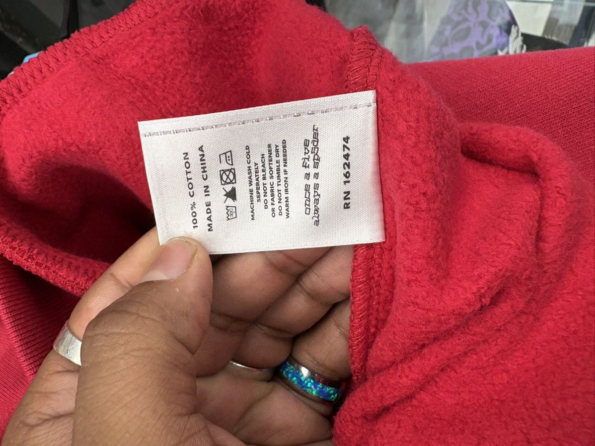 Sp5der Sp5der Og Web V2 Hoodie 'Red' Size US L / EU 52-54 / 3 - 6 Thumbnail