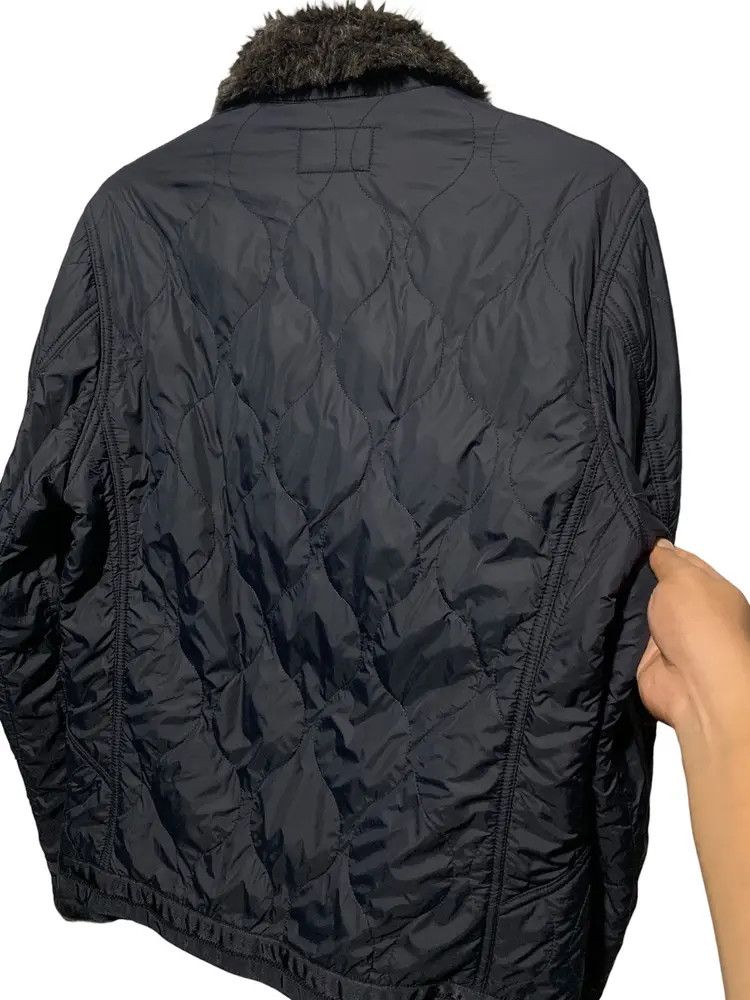 Beams Plus Vintage Beams patches quilted fur jacket Size US L / EU 52-54 / 3 - 13 Thumbnail