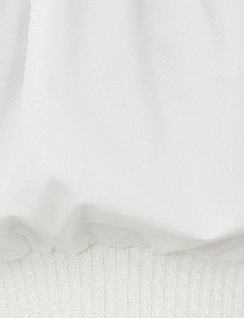 Zimmermann oc11z0226 Poplin Bodice Crop Top In White Size L / US 10 / IT 46 - 5 Thumbnail