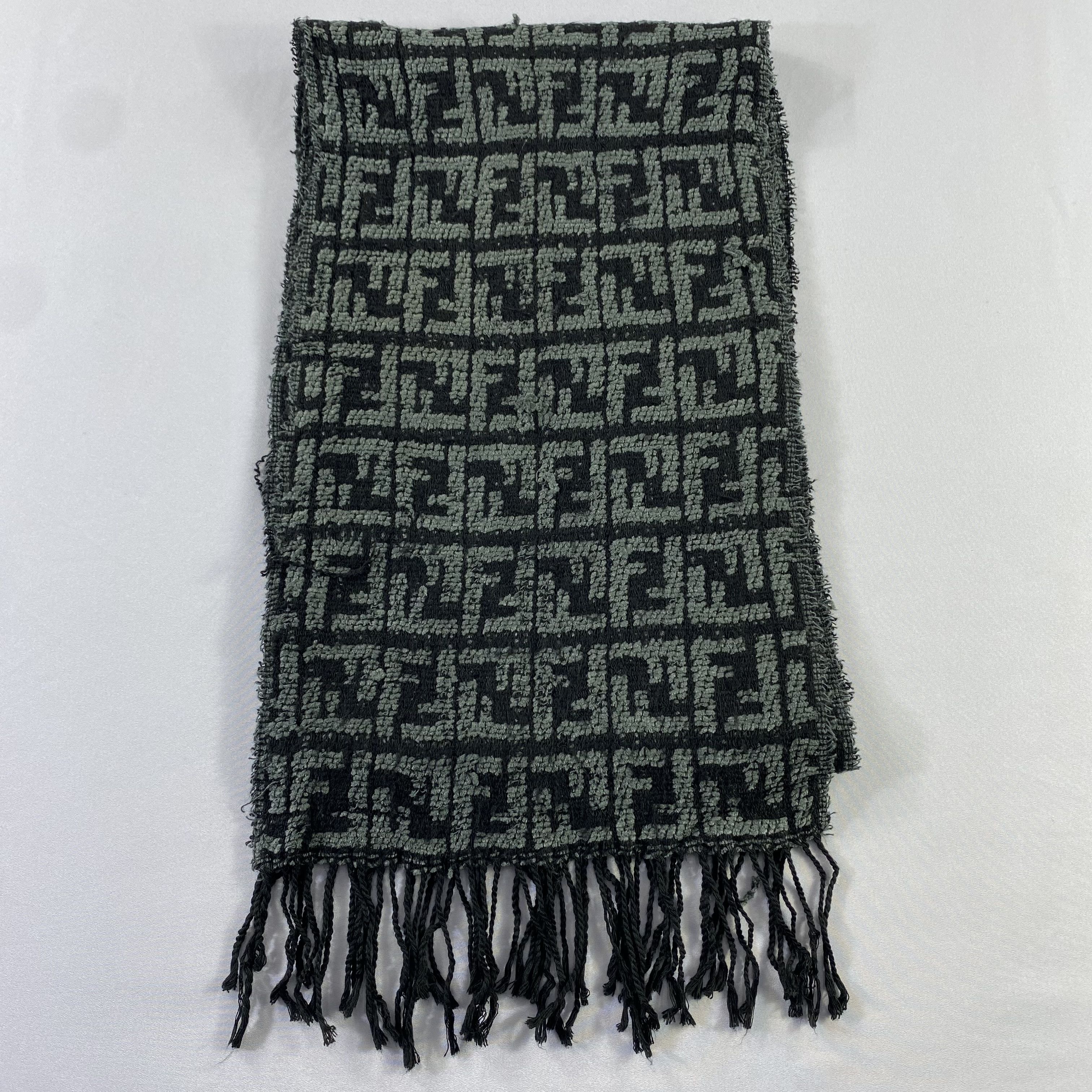 Fendi × Vintage Fendi Scarf Plaid Neck Wrap Muffler Size ONE SIZE - 2 Thumbnail