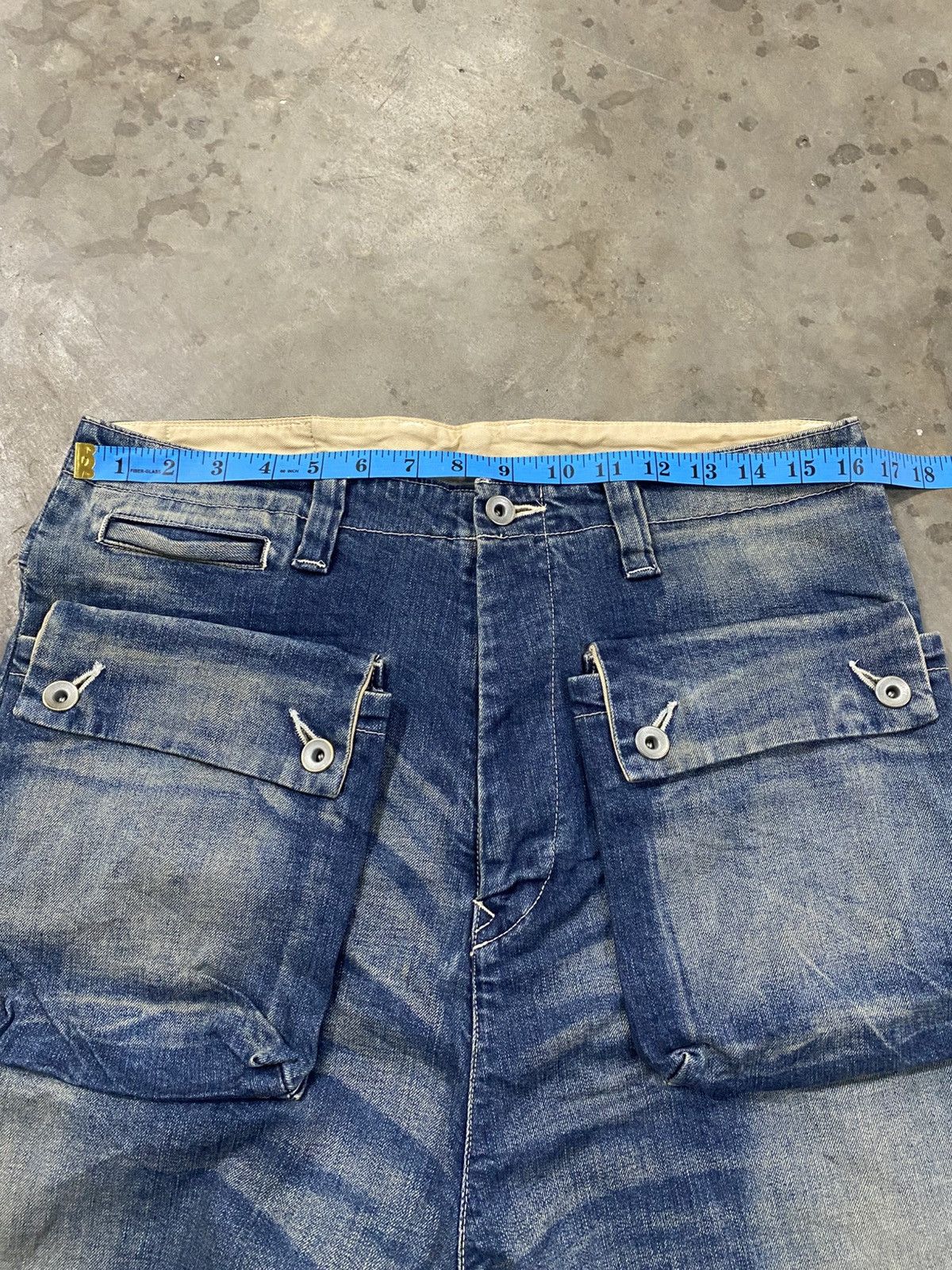 Japanese Brand Japanese Natal Design G55 High Rise 3D Pocket @311 Size US 32 / EU 48 - 17 Thumbnail