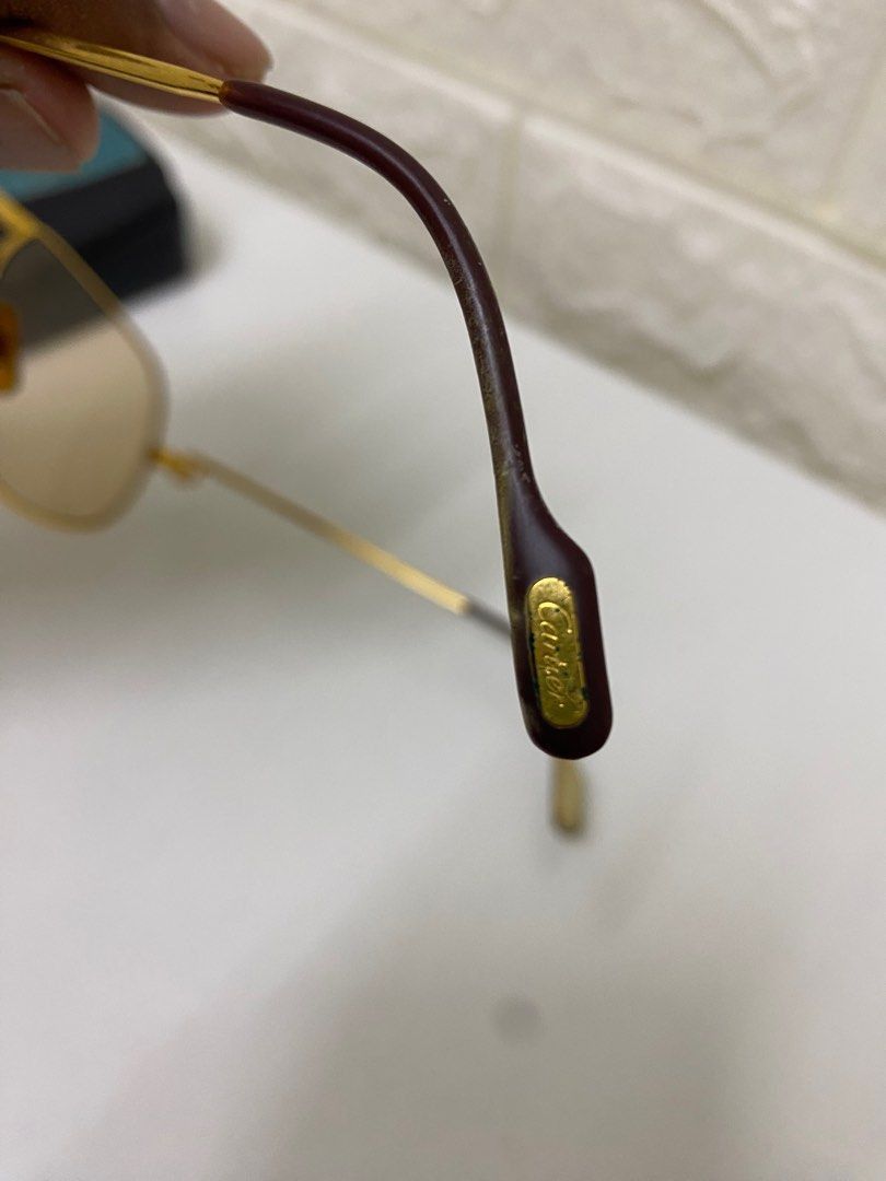 Cartier Cartier Vendome 1988 Aviator Sunglasses Size ONE SIZE - 7 Thumbnail