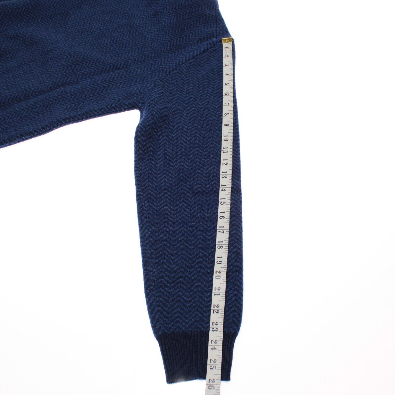 Luciano Barbera Luciano Barbera Sweater Size US XL in Blue Size US XL / EU 56 / 4 - 5 Thumbnail