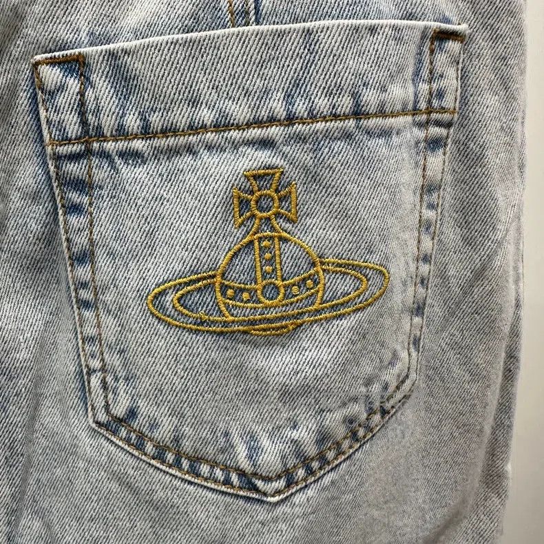 Vivienne Westwood Vivienne Westwood Logo-embroidered jeans Size 37" - 7 Thumbnail