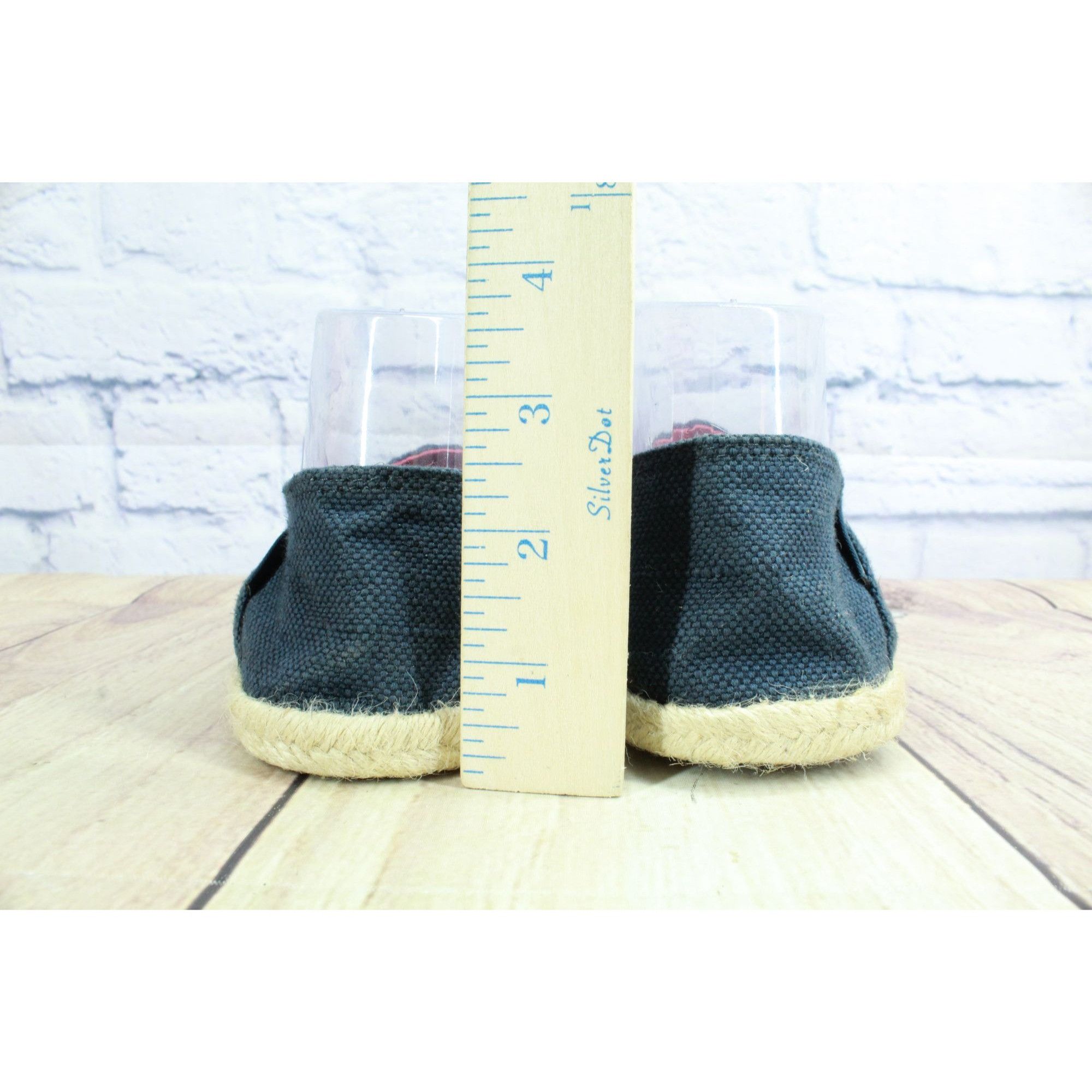 L.L. Bean LL Bean Women’s Blue Canvas Espadrille Flats Size 9 Size US 9 / IT 39 - 6 Thumbnail