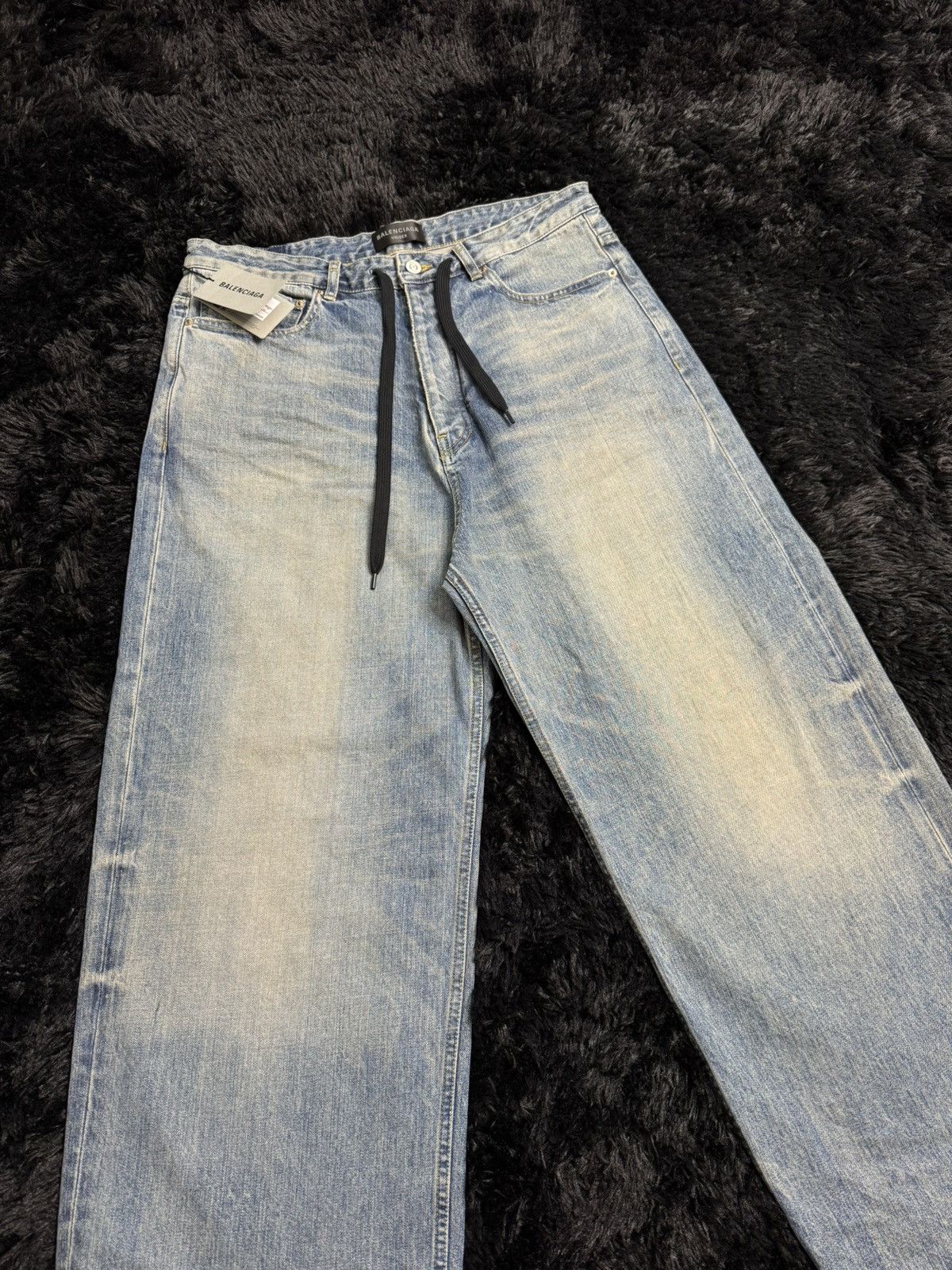 Balenciaga Balenciaga Baggy Destroyed Denim Size US 28 / EU 44 - 2 Thumbnail