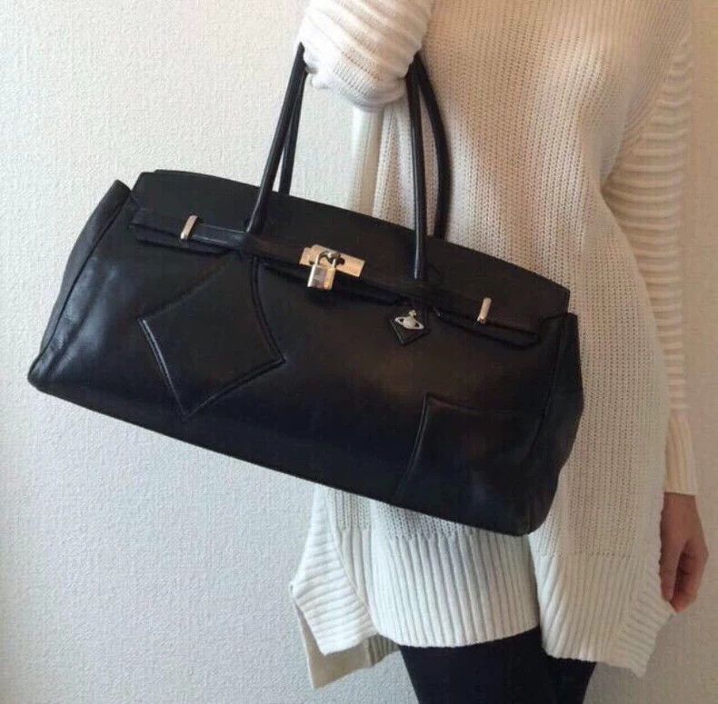 Vivienne Westwood Vivienne Westwood Platinum Handbag Black Size ONE SIZE - 4 Thumbnail