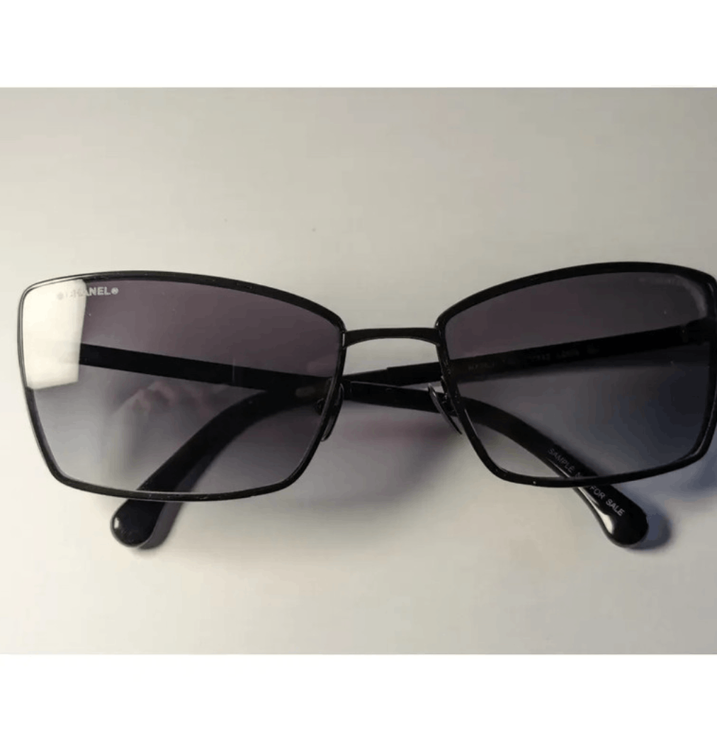 Chanel × Vintage CHANEL SUNGLASSES CC LOGO ICONIC 4017 Mask RI861 Size ONE SIZE - 3 Thumbnail