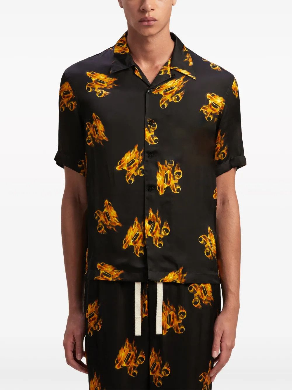 Other Burning Monogram-Print Shirt Size US S / EU 44-46 / 1 - 4 Thumbnail