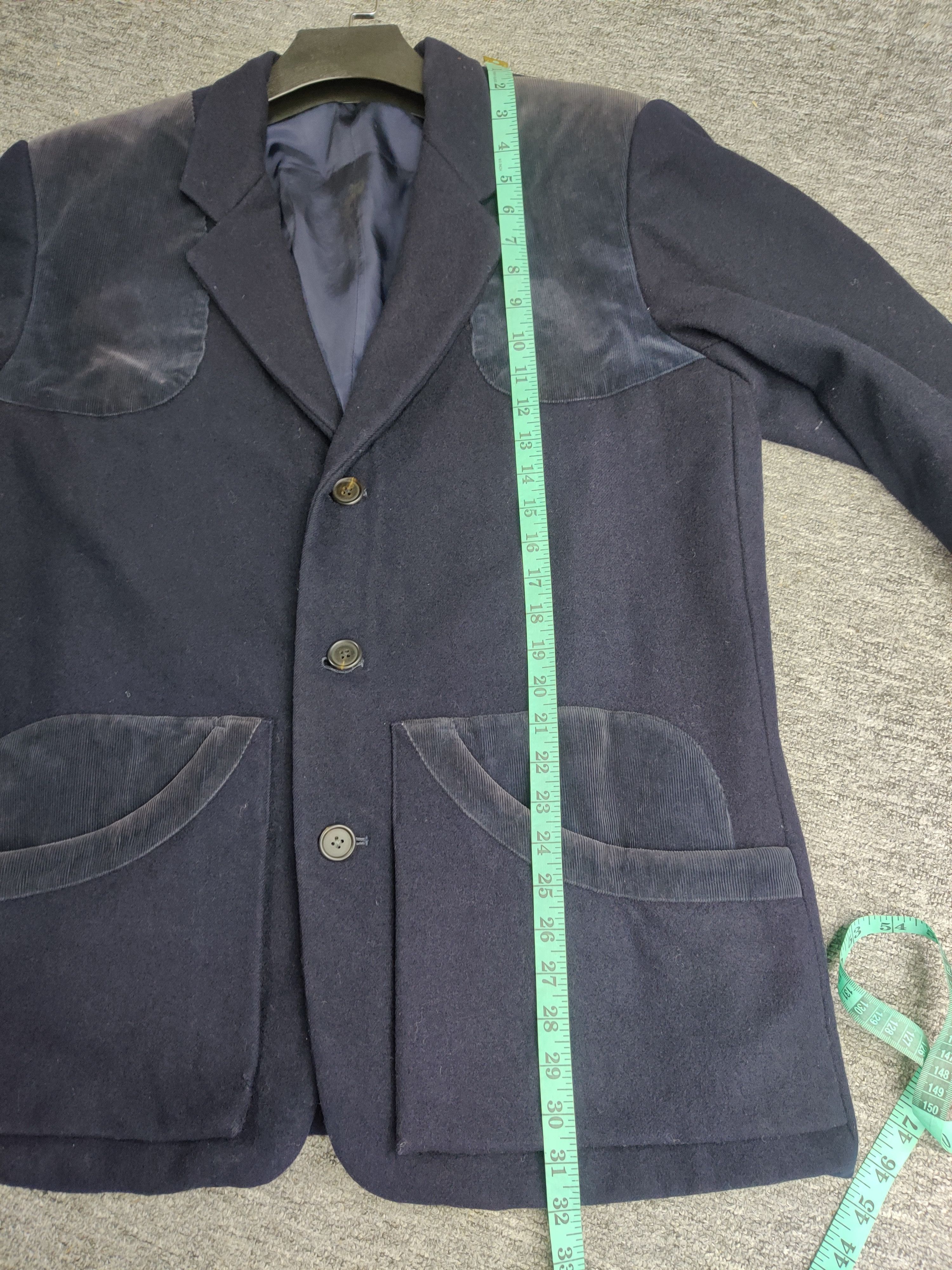 Y's for Men Vintage Y's For Men Yohji Yamamoto Wool Blazer Jacket Size US M / EU 48-50 / 2 - 17 Thumbnail