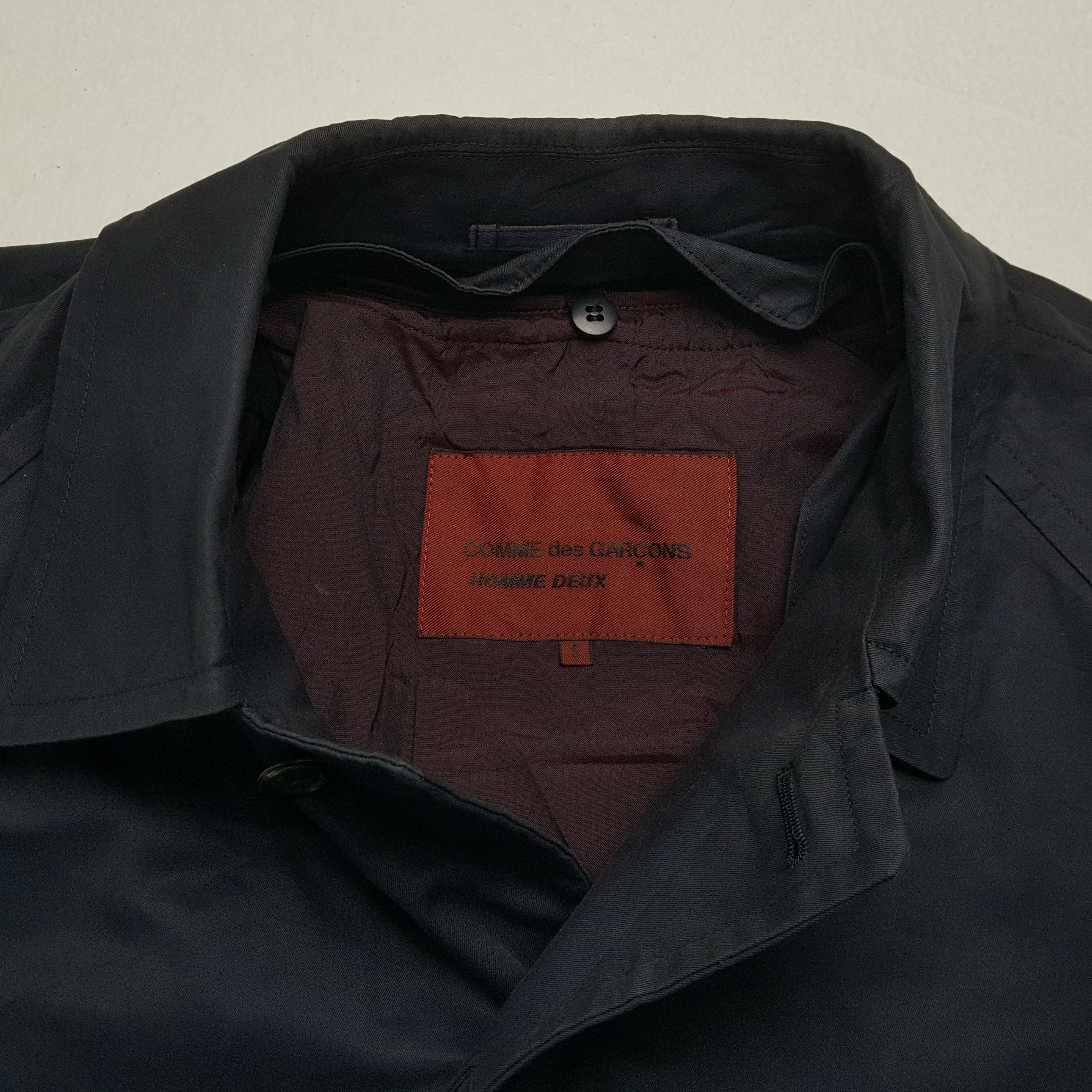 Comme des Garcons Homme Deux × Japanese Brand × Vintage Vintage COMME des GARÇONS HOMME Long Coats Jacket Size US M / EU 48-50 / 2 - 9 Thumbnail