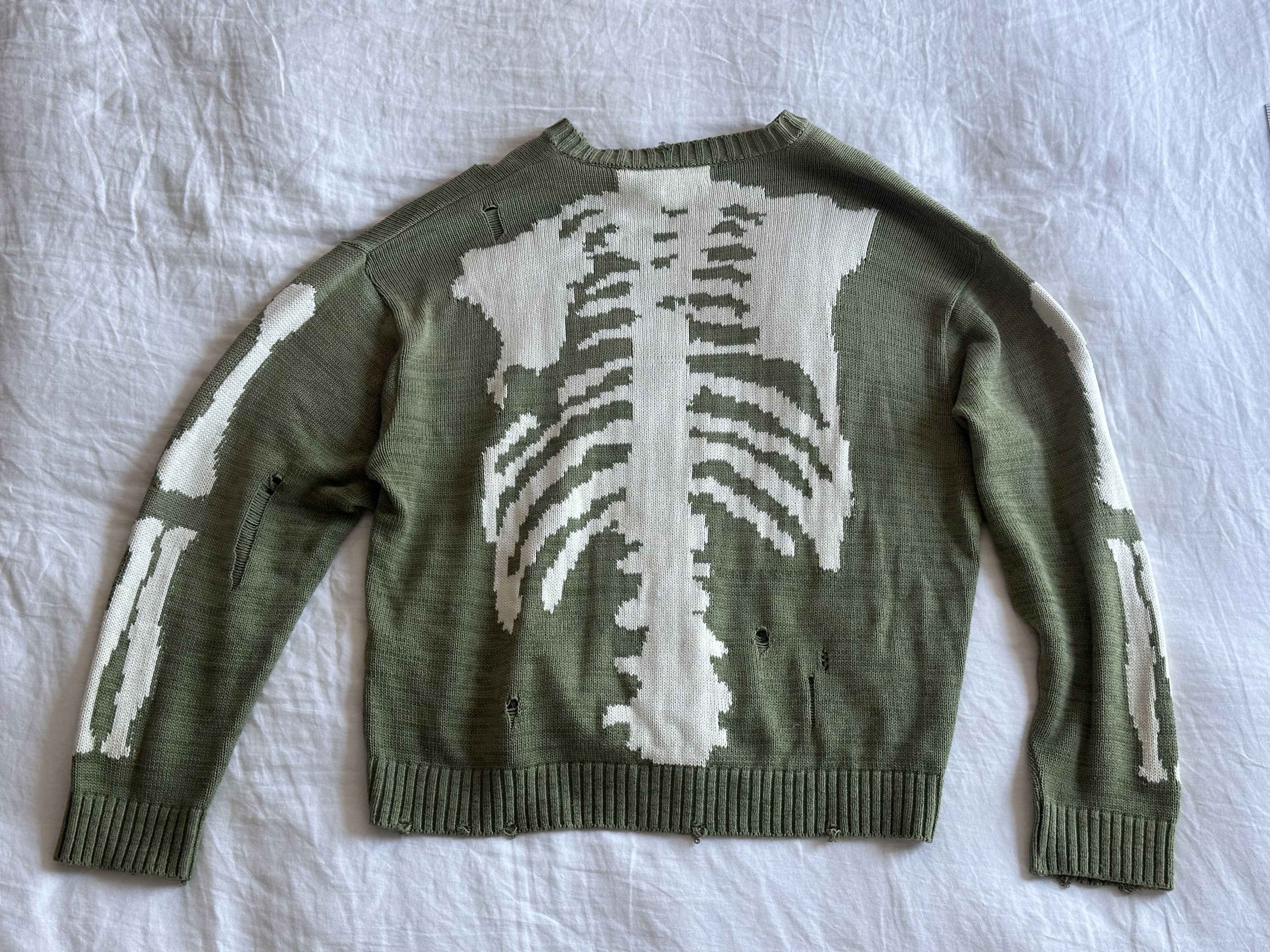 Kapital Bone Sweater | Grailed