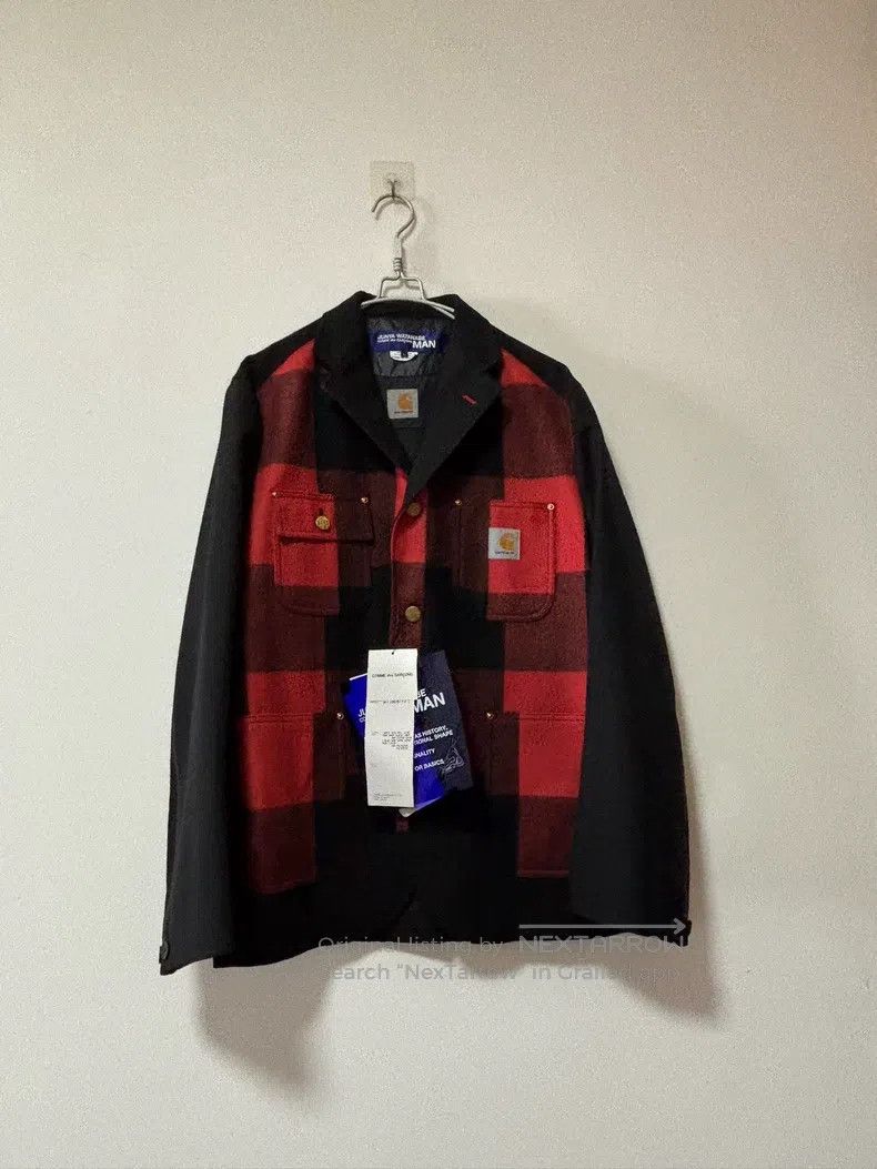Junya Watanabe Junya Watanabe Red Plaid Suit Size L / US 10 / IT 46 - 1 Thumbnail
