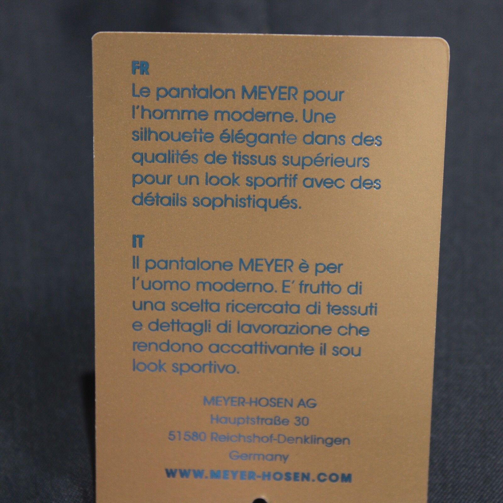 Other Meyer New with tags Dress Pants Size 32 US In Blue Size US 32 / EU 48 - 6 Thumbnail