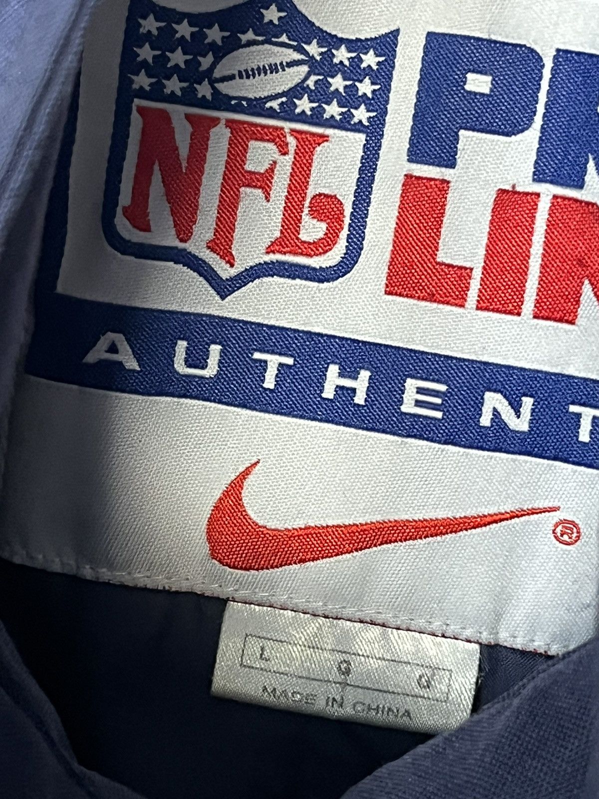 Nike Vintage 90’ Nike Pro Line x NFL Dallas Cowboys Zip Up Jacket Size US L / EU 52-54 / 3 - 8 Thumbnail