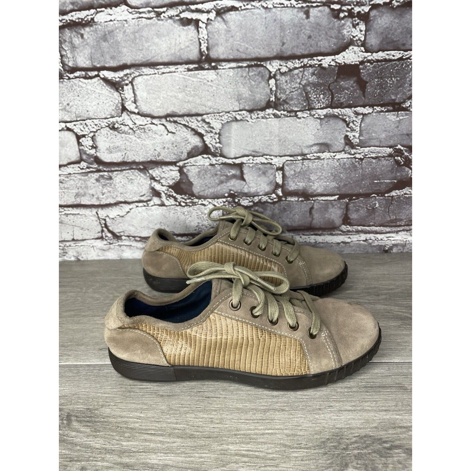 Cole Haan Cole Haan Taupe Suede Leather Lace Up Comfort Casual Shoes W Size US 6 / IT 36 - 15 Thumbnail
