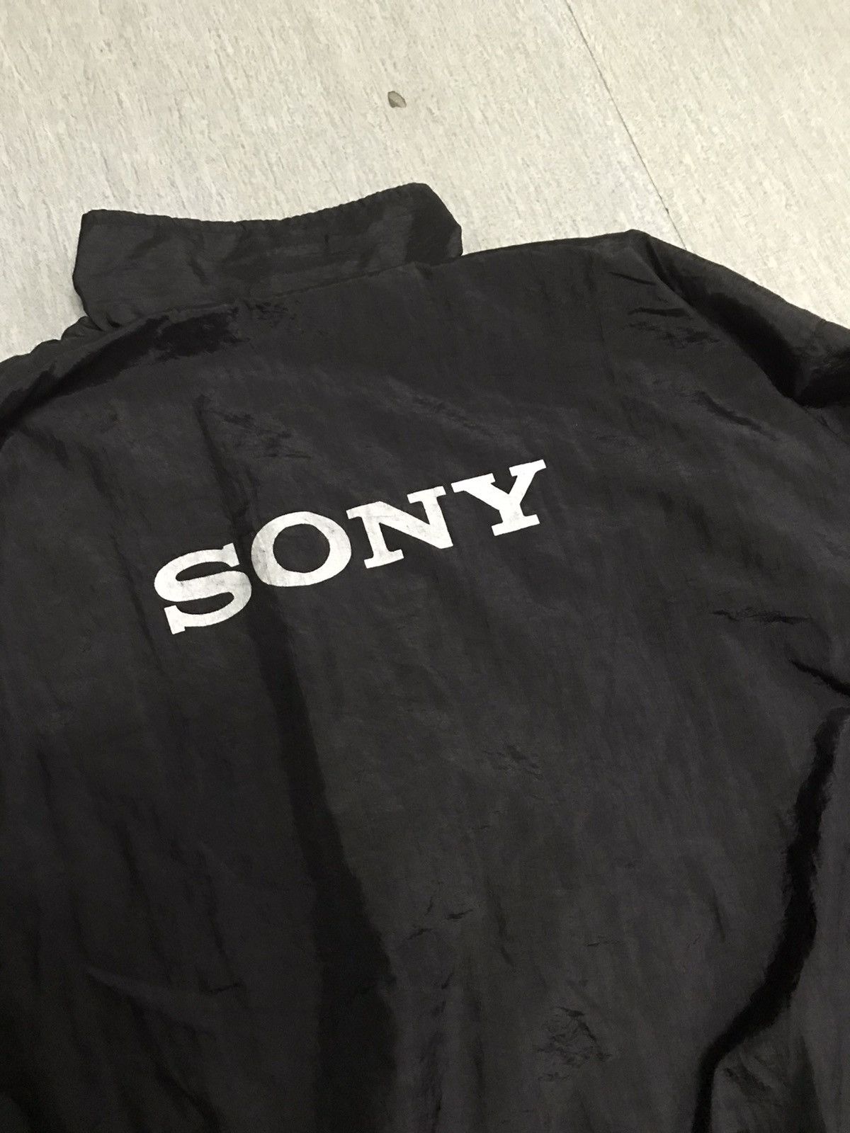 Sony × Vintage Vintage Sony Windbreaker Light Jacket Size US XL / EU 56 / 4 - 6 Thumbnail