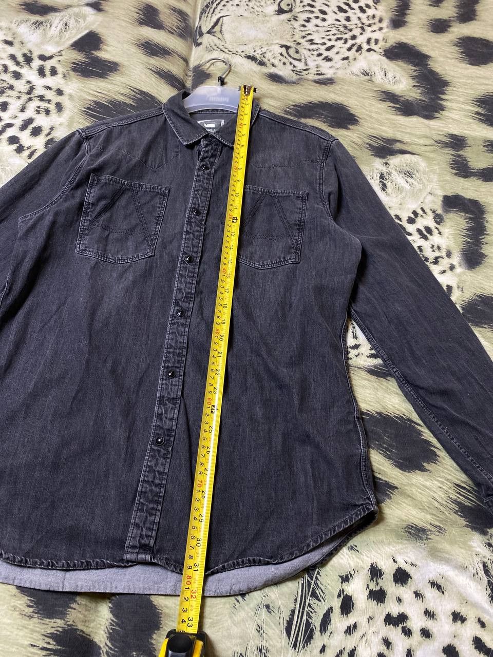 G-Star Shirt Button-up Long Sleeve Logo Size US L / EU 52-54 / 3 - 11 Thumbnail