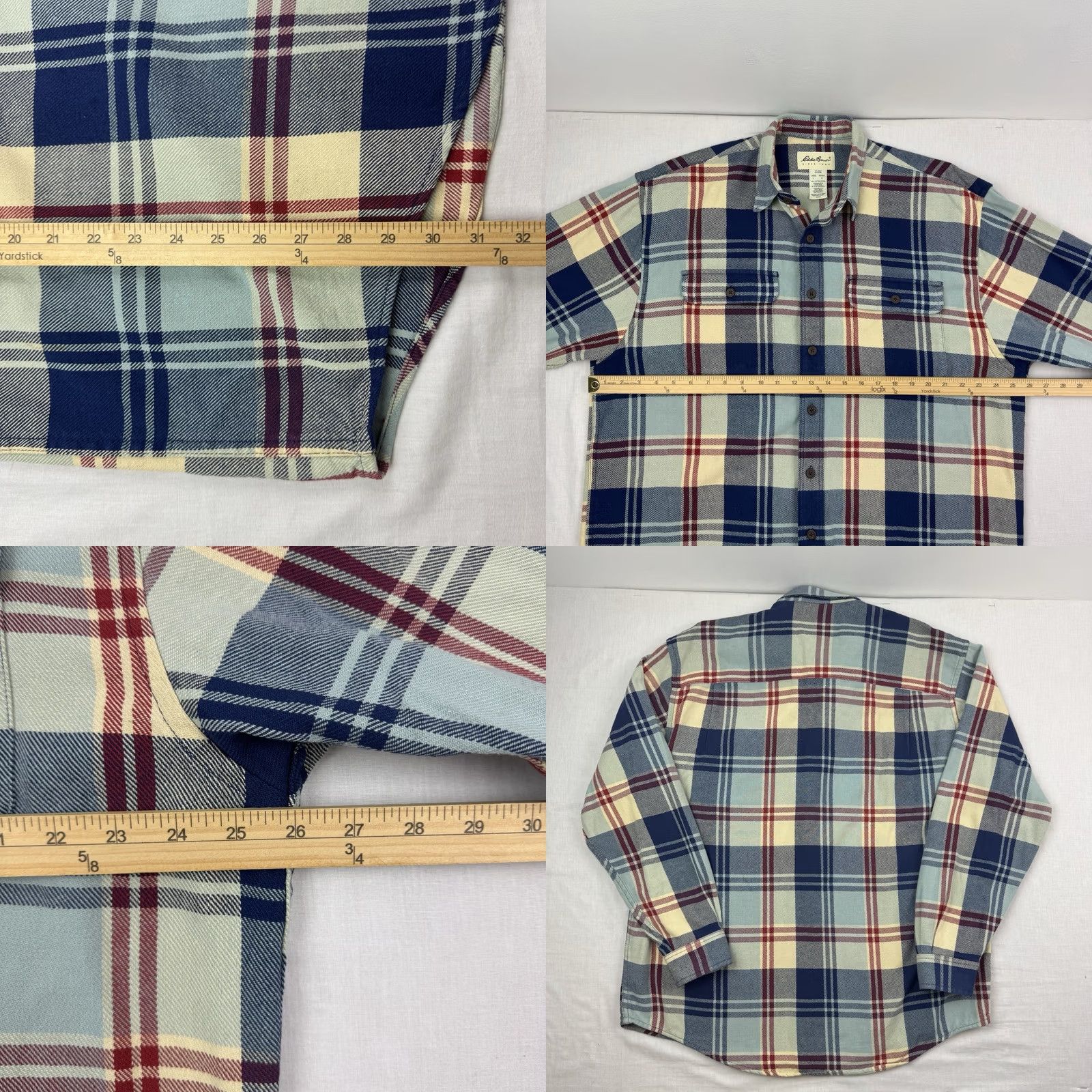 Eddie Bauer VINTAGE Eddie Bauer Shirt Plaid Adult Large Heavyweight Thick Outdoor Size US L / EU 52-54 / 3 - 8 Thumbnail