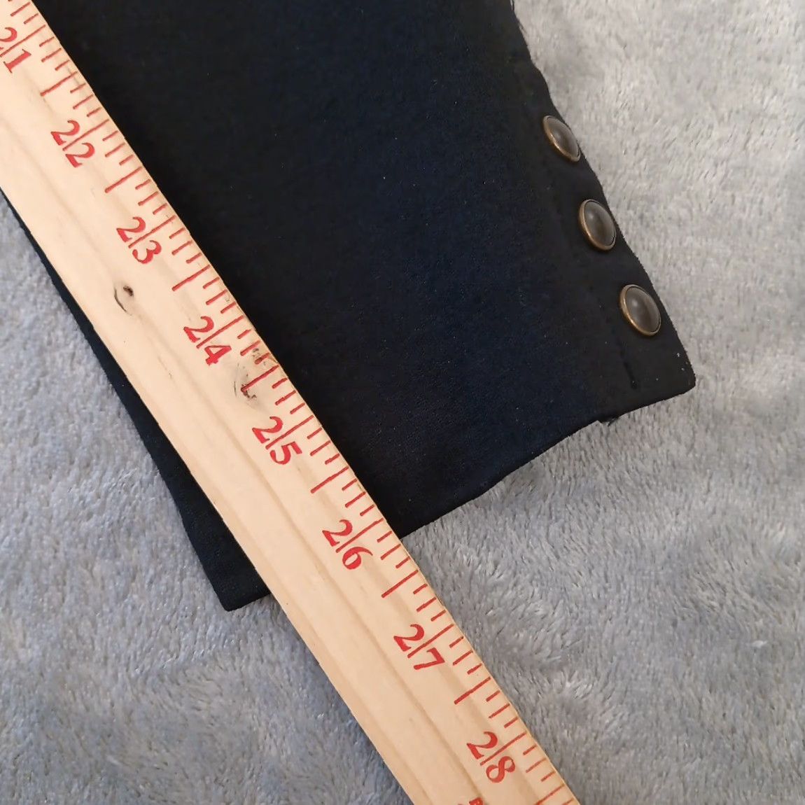 J. Jill J.Jill Pants Womens Small Black Skinny Pull On Stretch Ankle 30x26 Mid Rise Size 28" / US 6 / IT 42 - 5 Thumbnail