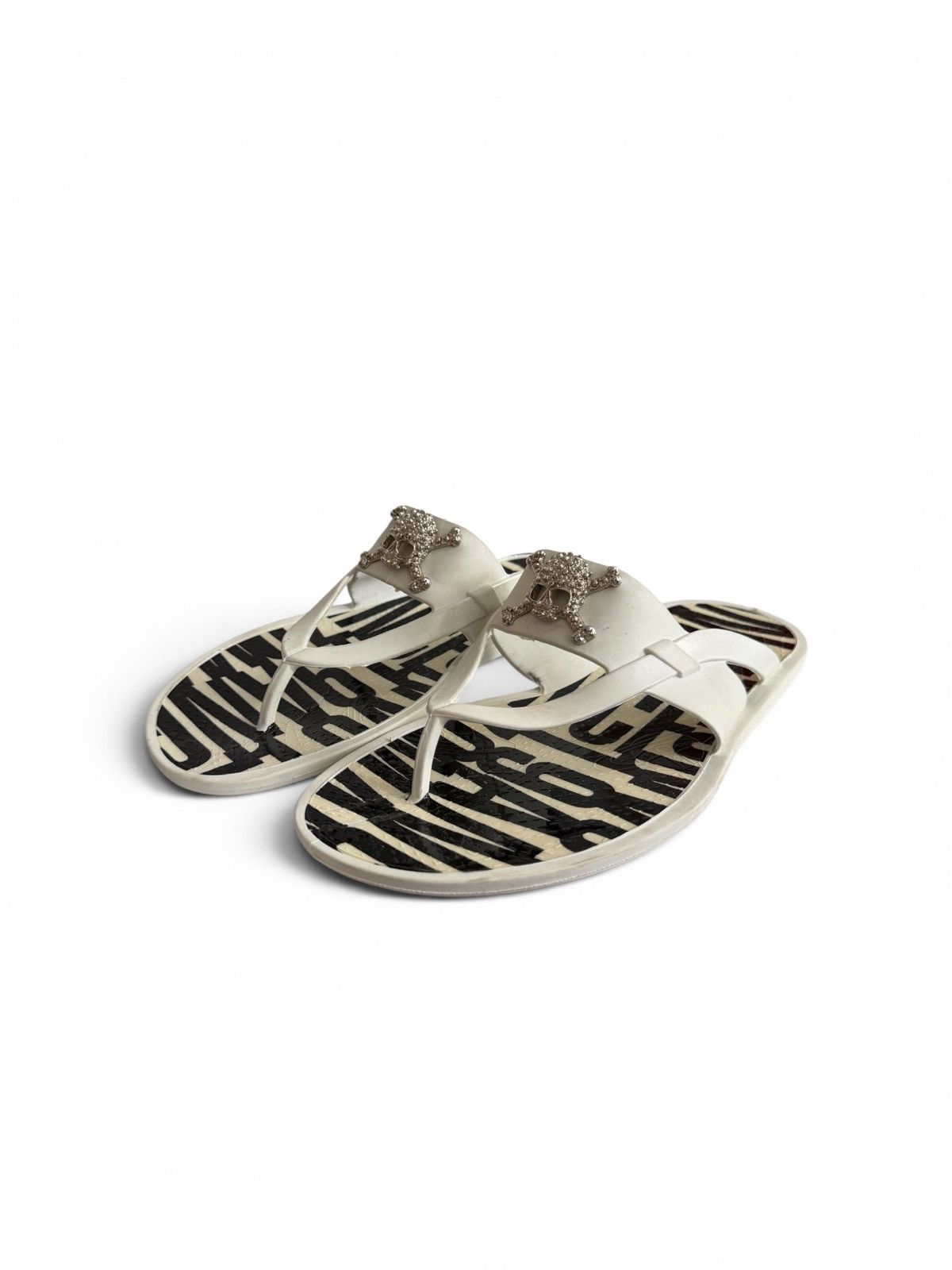 Vivienne Westwood Vivienne Westwood Skull Rubber Slippers Size US 7 / EU 40 - 1 Thumbnail