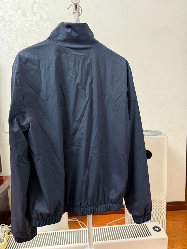 Loro Piana LORO PIANA Solid color double-sided stand collar zipper lo Size US M / EU 48-50 / 2 - 2 Thumbnail