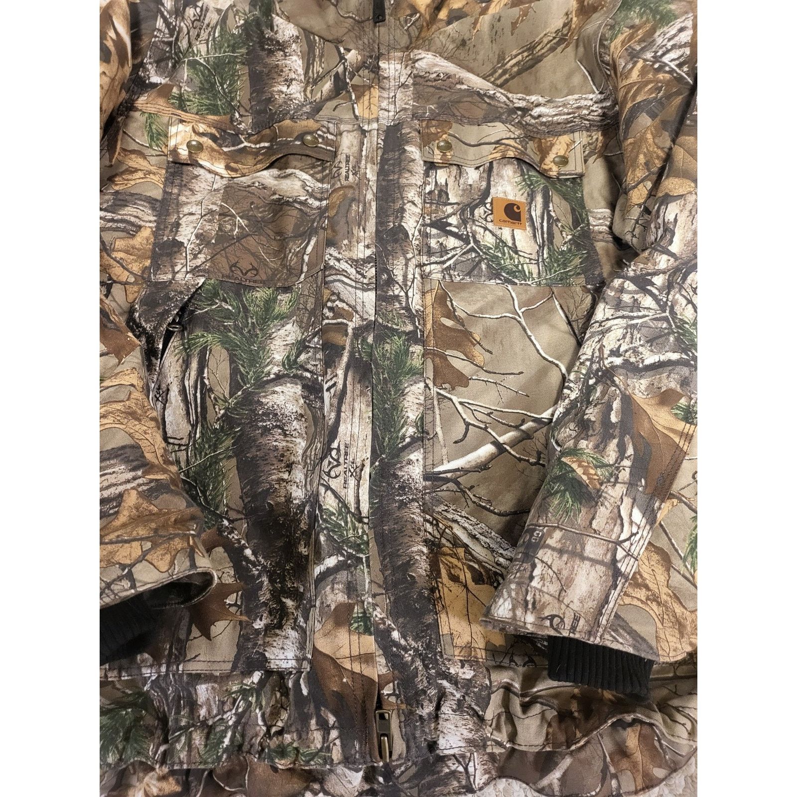 Carhartt Carhartt Camo Realtree Mens Size Xl Jacket Size US XL / EU 56 / 4 - 2 Thumbnail