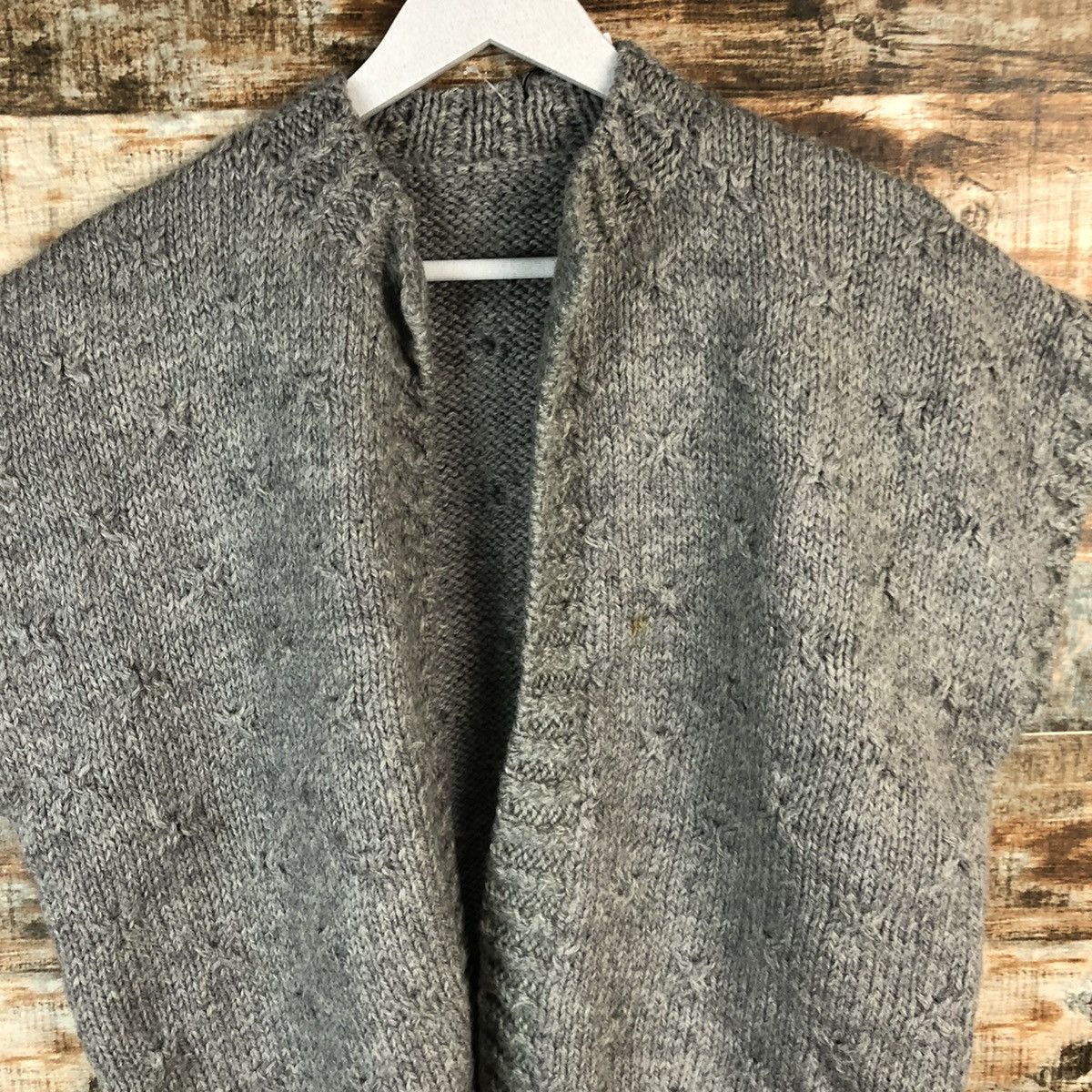 Homespun Knitwear × Japanese Brand Japanese Brand Grey vintage Knitwear #A1799 Size M / US 6-8 / IT 42-44 - 5 Thumbnail