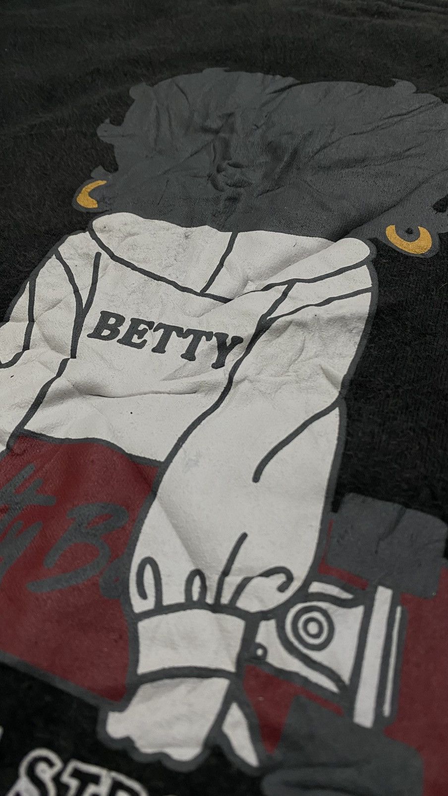 Other RARE Betty Boobs Sweatshirt Backprint Size US M / EU 48-50 / 2 - 6 Thumbnail