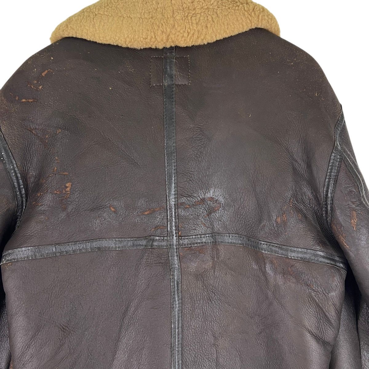 Vintage 🔥 Vintage Type B3 Insignia Shearling Leather Jacket Size US S / EU 44-46 / 1 - 16 Thumbnail