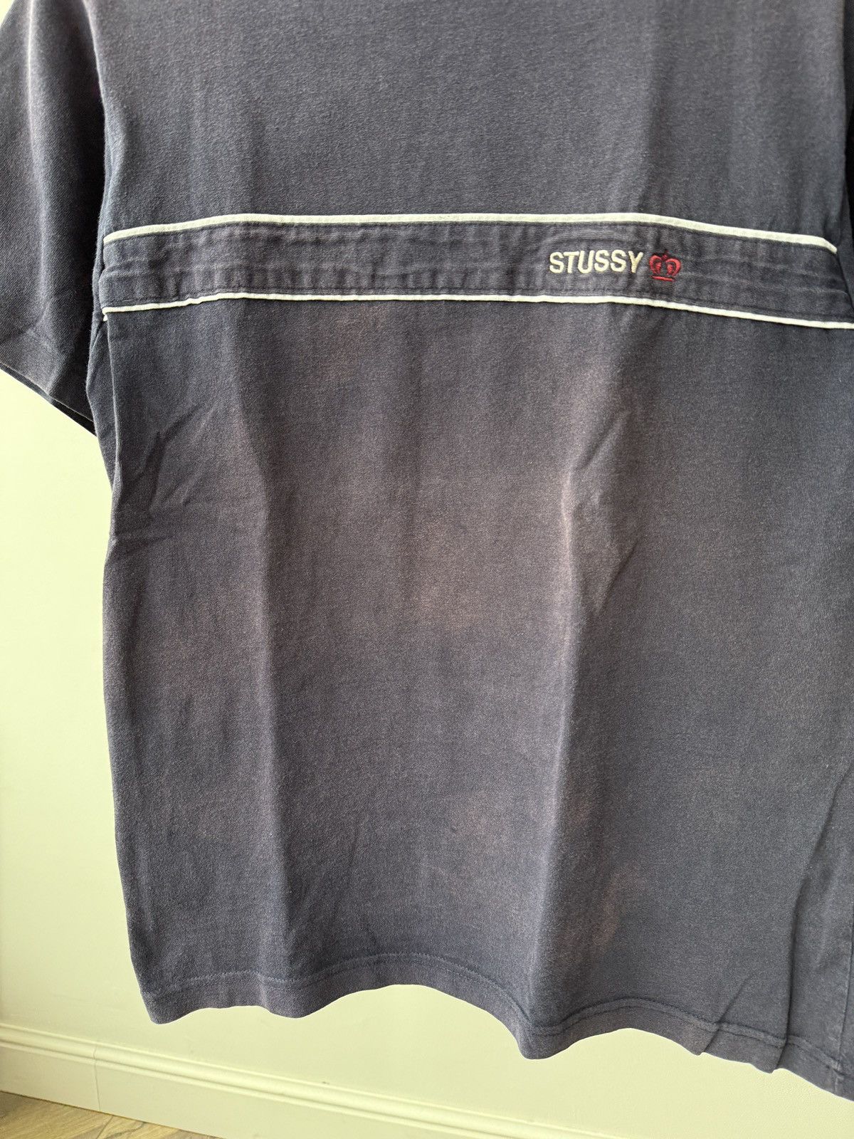 Stussy Vintage Stussy Embroidered Logo T-Shirt made in USA Size US S / EU 44-46 / 1 - 6 Thumbnail
