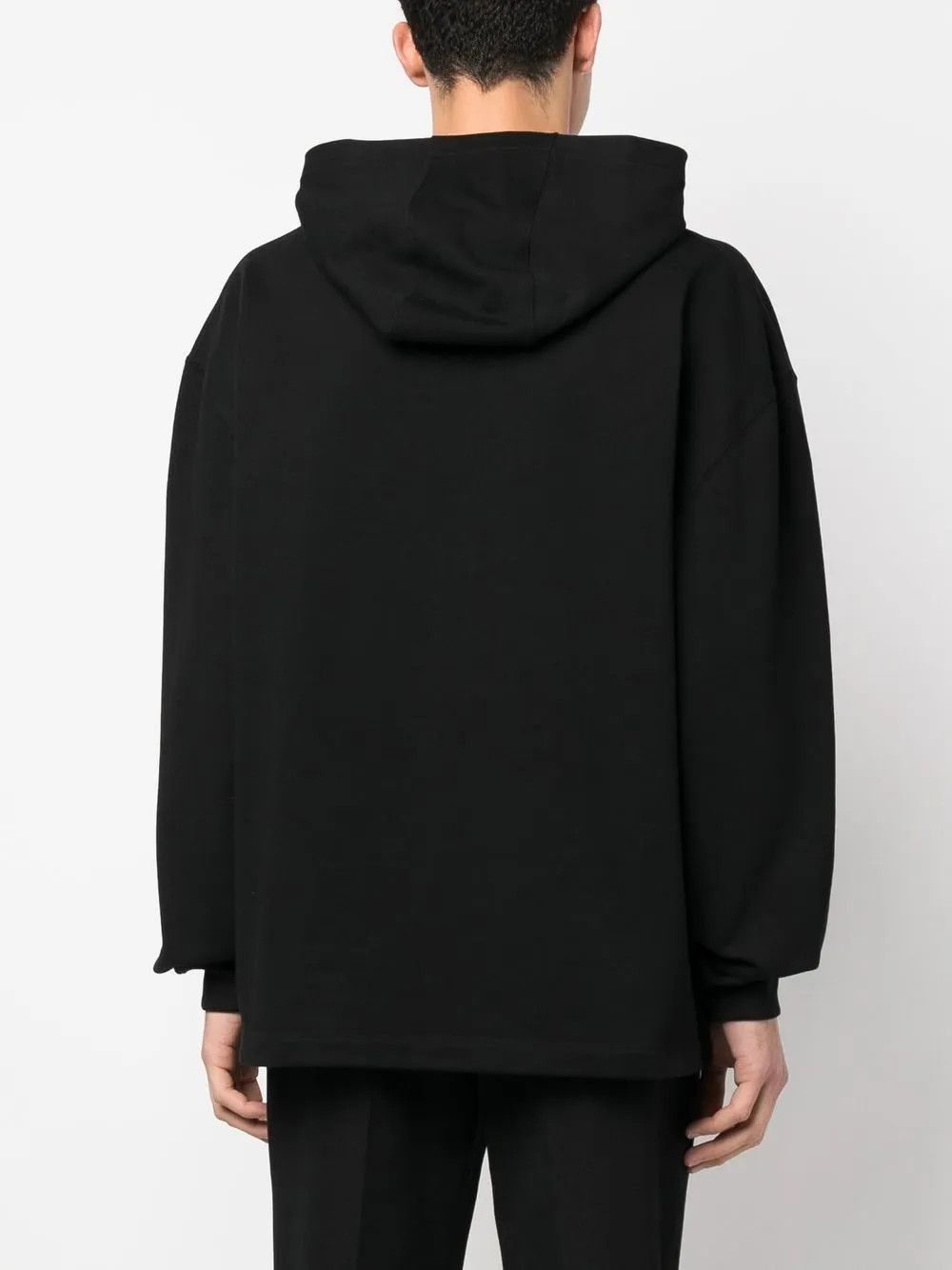 Versace o1y0525 Logo Hoodie in Black Size US M / EU 48-50 / 2 - 4 Thumbnail