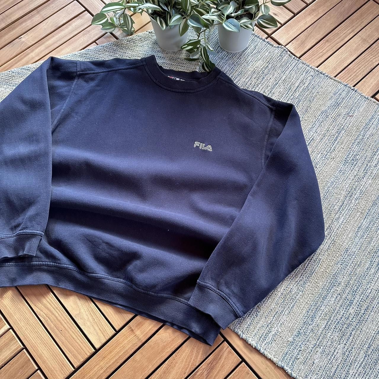 Fila Vintage Y2K Fila Sportswear Logo Baggy Sweatshirt Size US XL / EU 56 / 4 - 2 Thumbnail