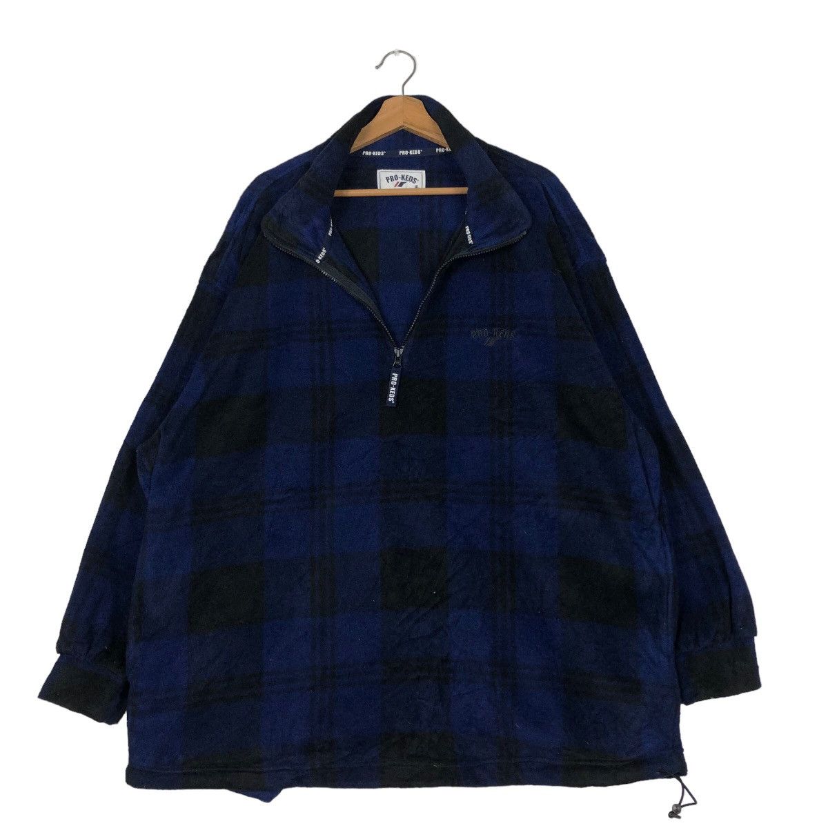Japanese Brand 🔥Vintage Anorak Jacket Pull Over Pro-Keds Tartan Design Size US L / EU 52-54 / 3 - 10 Thumbnail