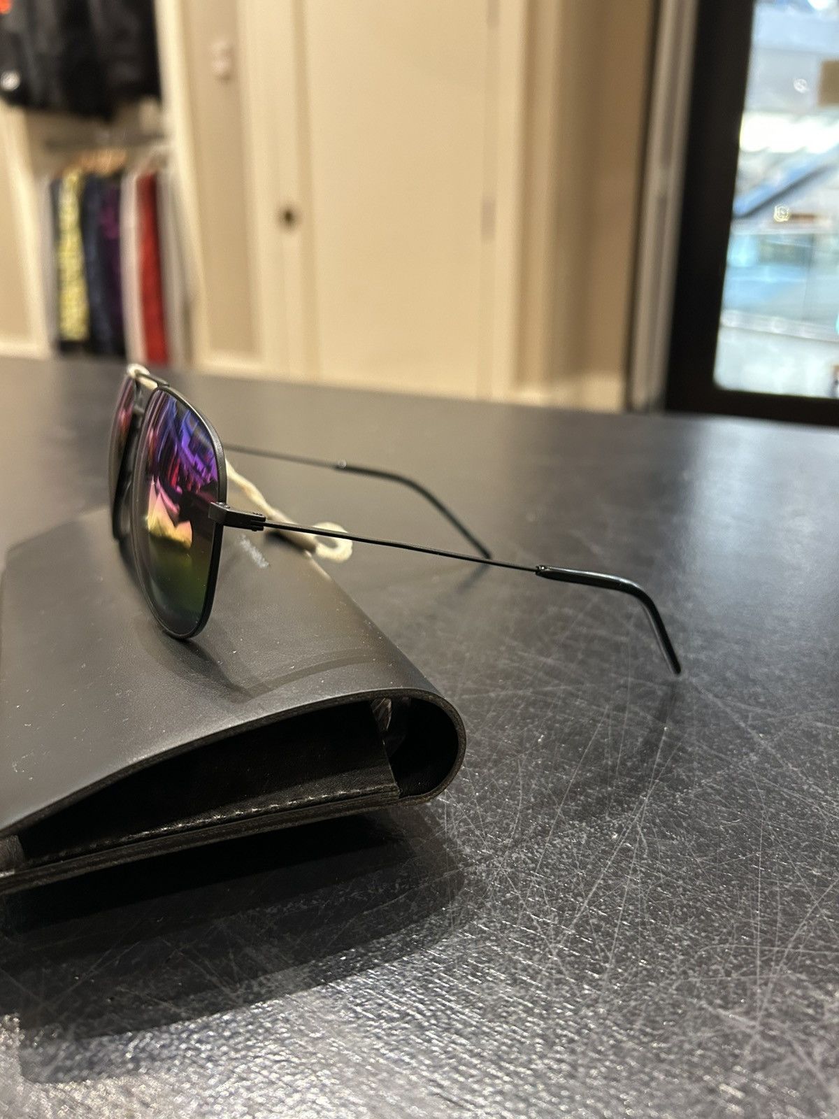 Yves Saint Laurent Yves Saint Laurent Sunglasses Rainbow Lens Size ONE SIZE - 3 Thumbnail