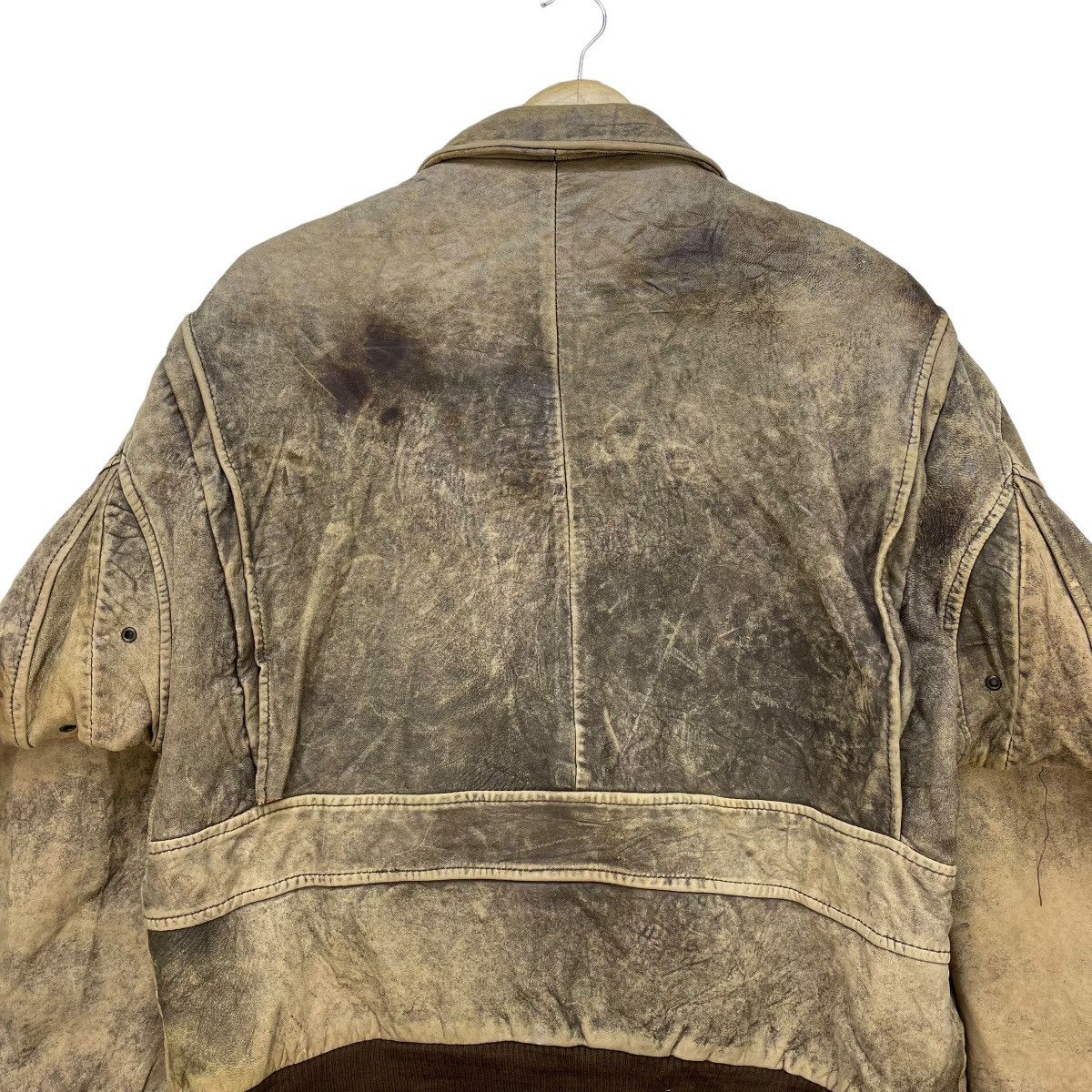 Vintage Vintage Maps Leather Jacket Size US M / EU 48-50 / 2 - 3 Thumbnail